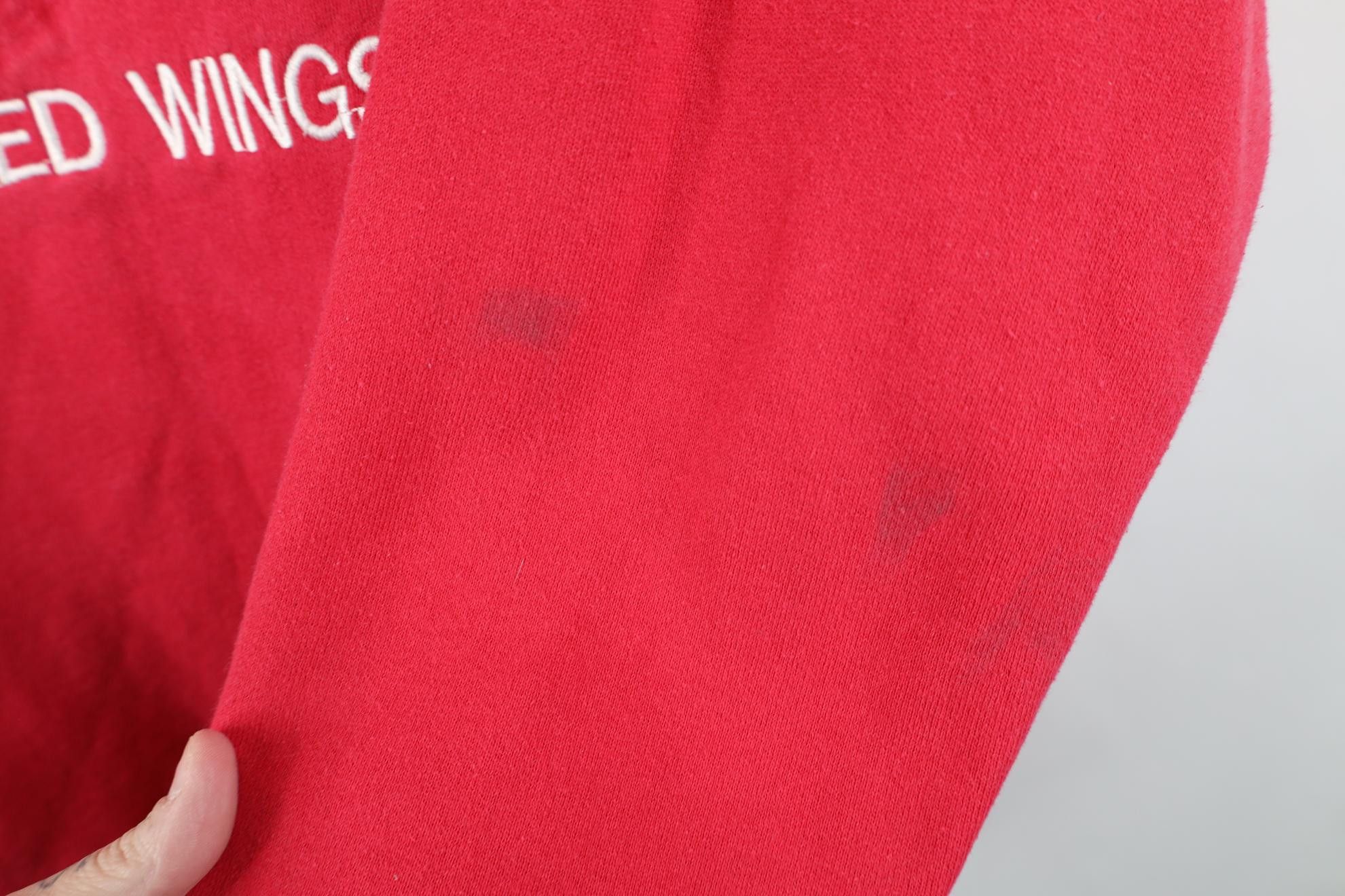 Vintage Vintage 90s Detroit Red Wings Hockey Crewneck Sweatshirt Size US M / EU 48-50 / 2 - 6 Thumbnail