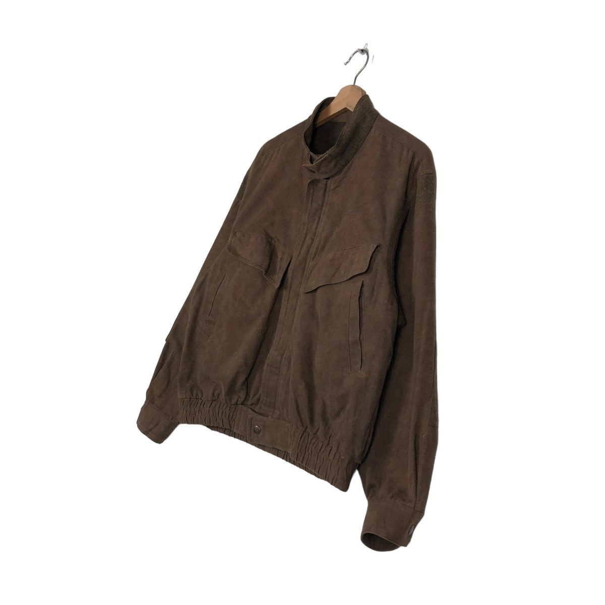Japanese Brand 🔥VINTAGE BIKER SUEDE FLY JACKET CROSSBREED ISSEY MIYAKE Size US M / EU 48-50 / 2 - 4 Thumbnail