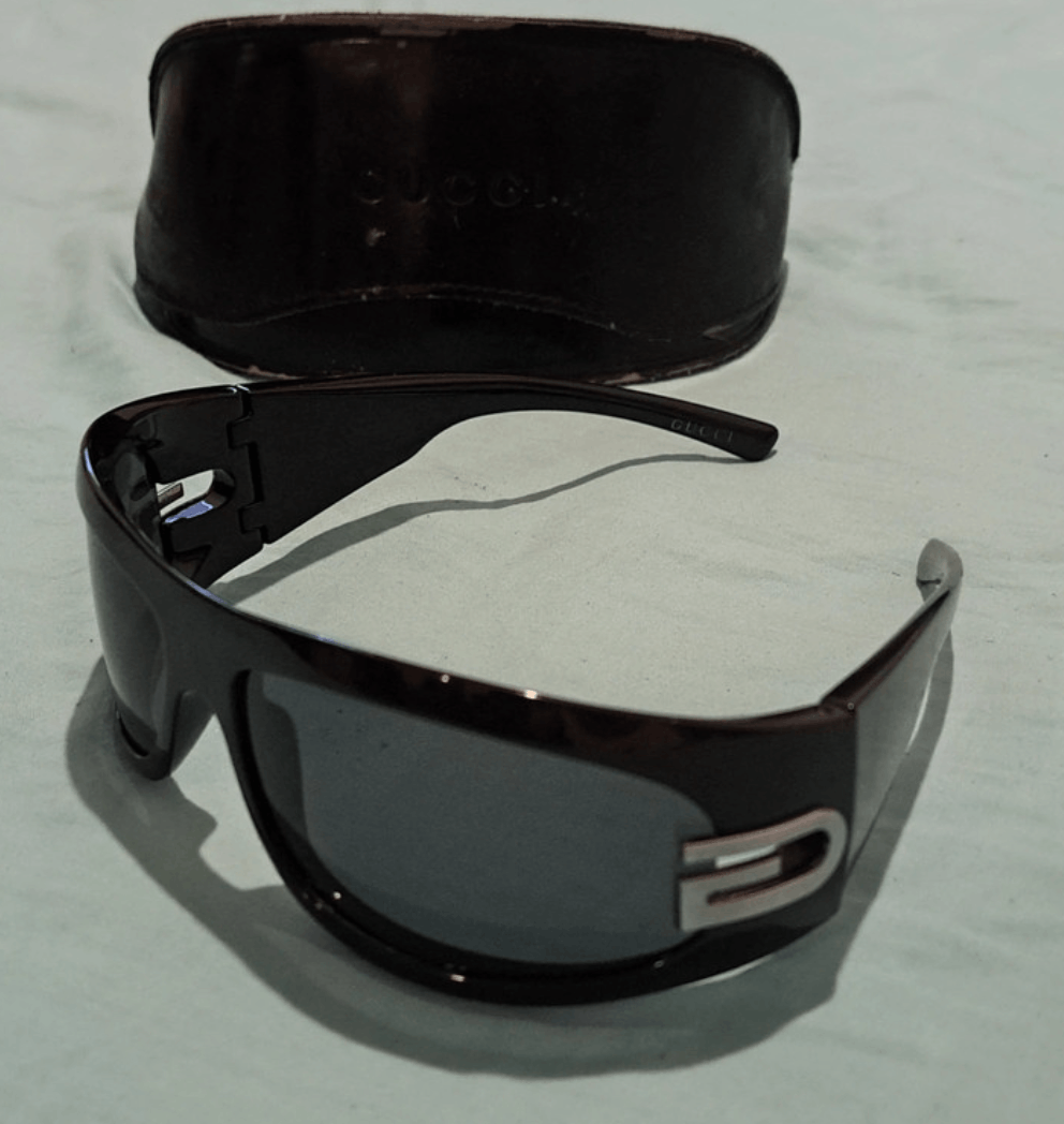 Gucci GUCCI Sunglasses GG1518 Shield Rimless 90s Wrap Vintage Size ONE SIZE - 1 Thumbnail