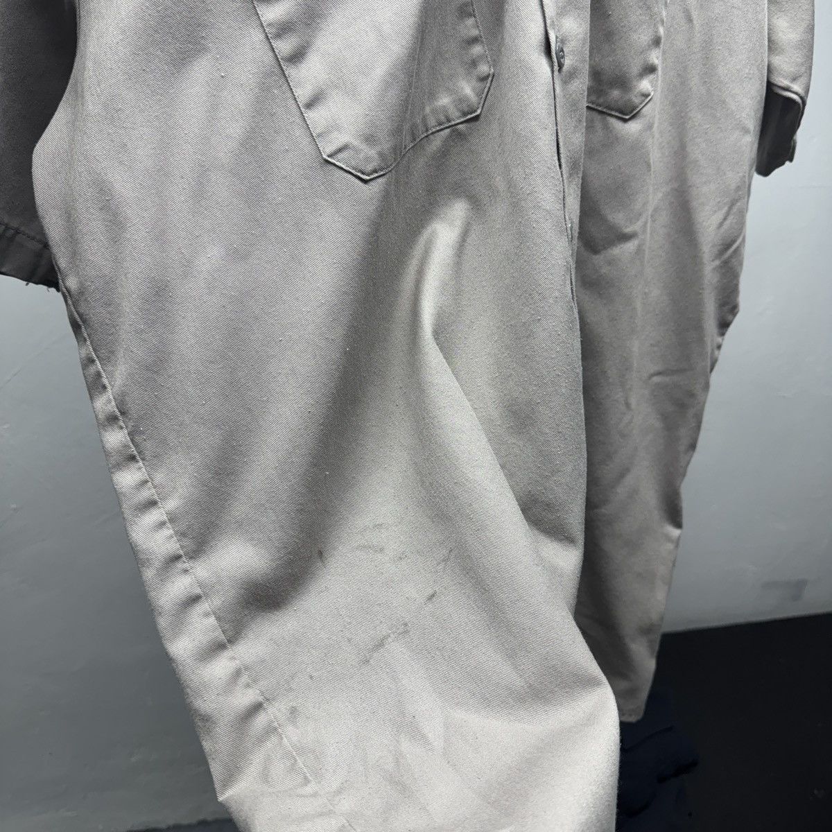 Vintage Dickies Thrashed Faded Work Mechanic Garage Shirt ERD Grunge Size US XL / EU 56 / 4 - 8 Thumbnail