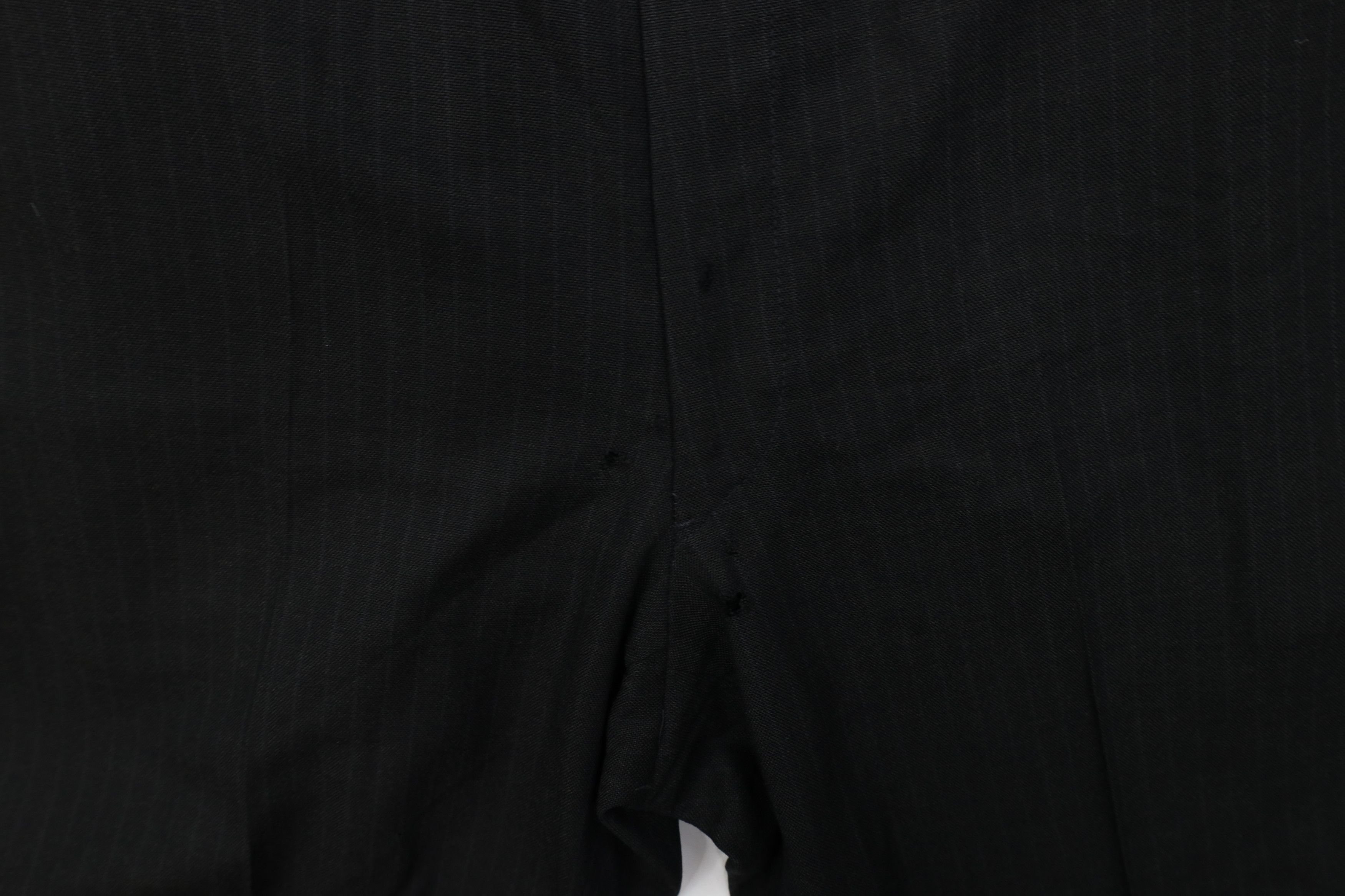 Vintage Vintage 50s 60s Streetwear Pinstriped Wool Knit Chino Pants Size US 32 / EU 48 - 5 Thumbnail