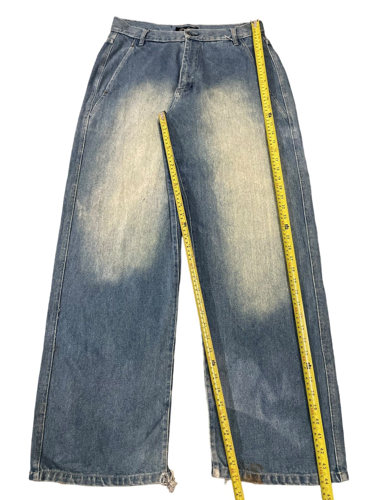Sean John Vintage Y2K Sean John Distressed Mud Wash Baggy Barrel Jeans Size US 34 / EU 50 - 23 Thumbnail