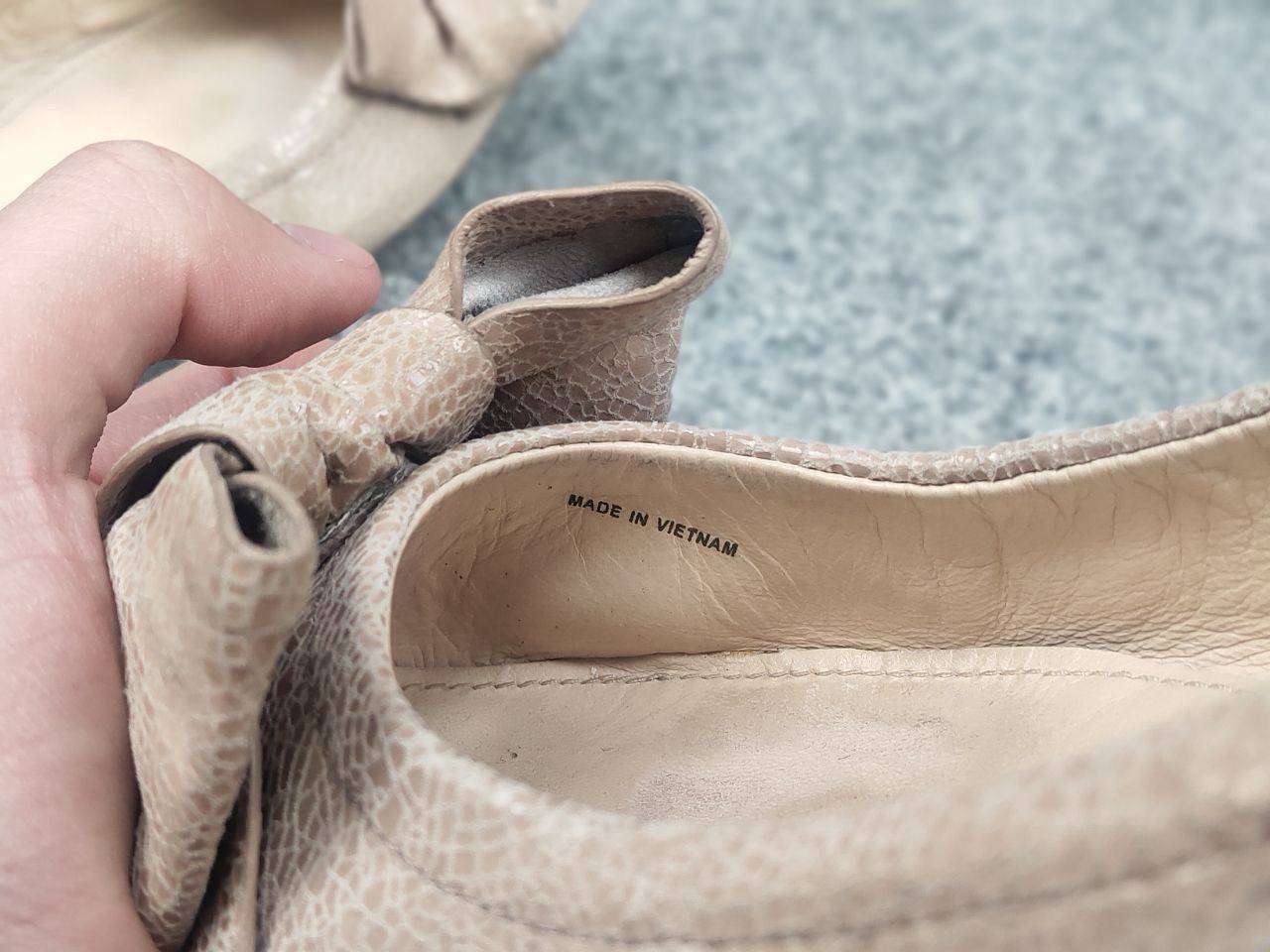 Prada Prada Vintage Logo Slip On bow Ballerina Ballet Flats Shoes Size US 9 / IT 39 - 19 Thumbnail