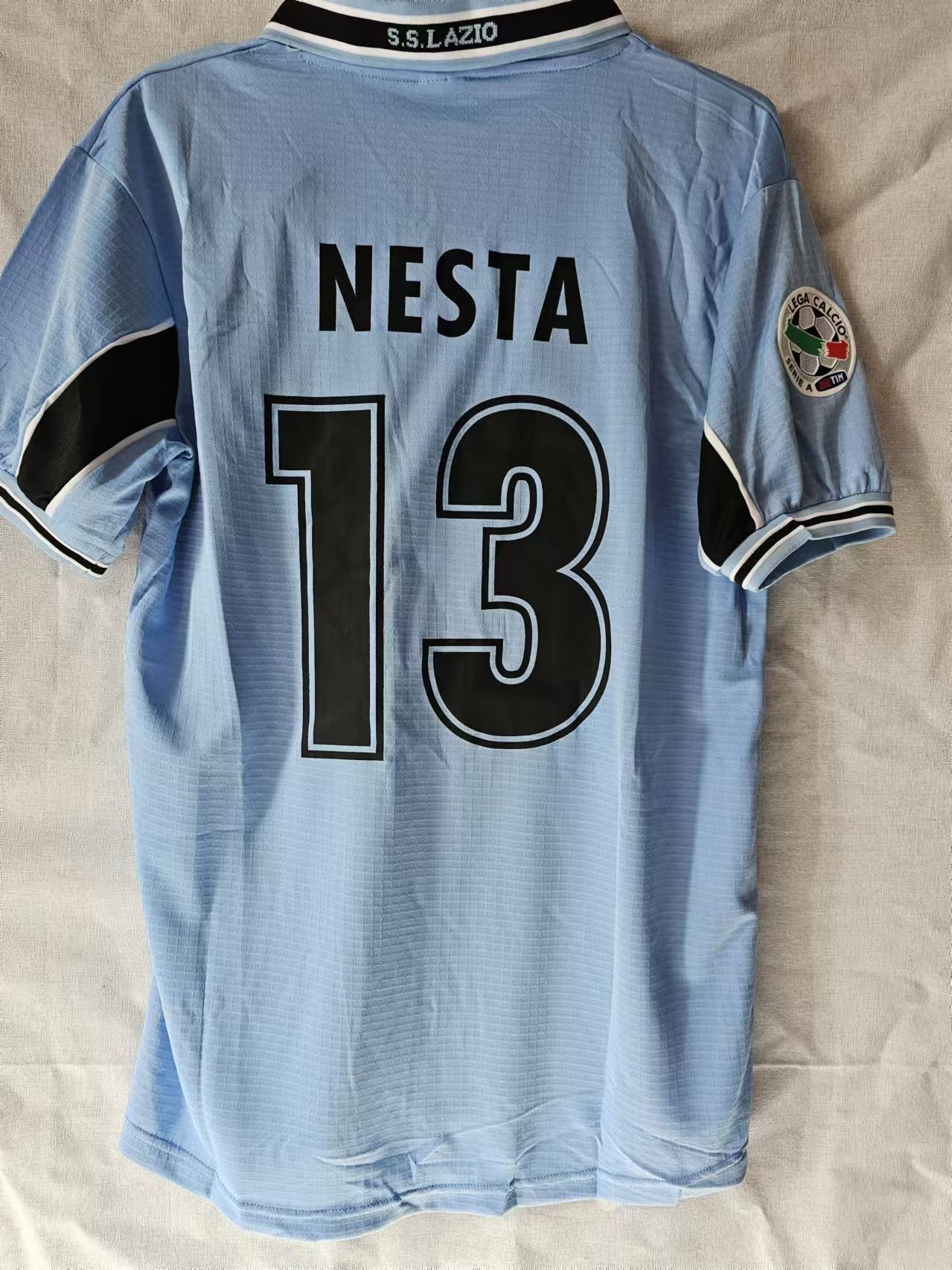 Other 1998 1999 Lazio 13 Nesta Jersey Size US L / EU 52-54 / 3 - 1 Thumbnail
