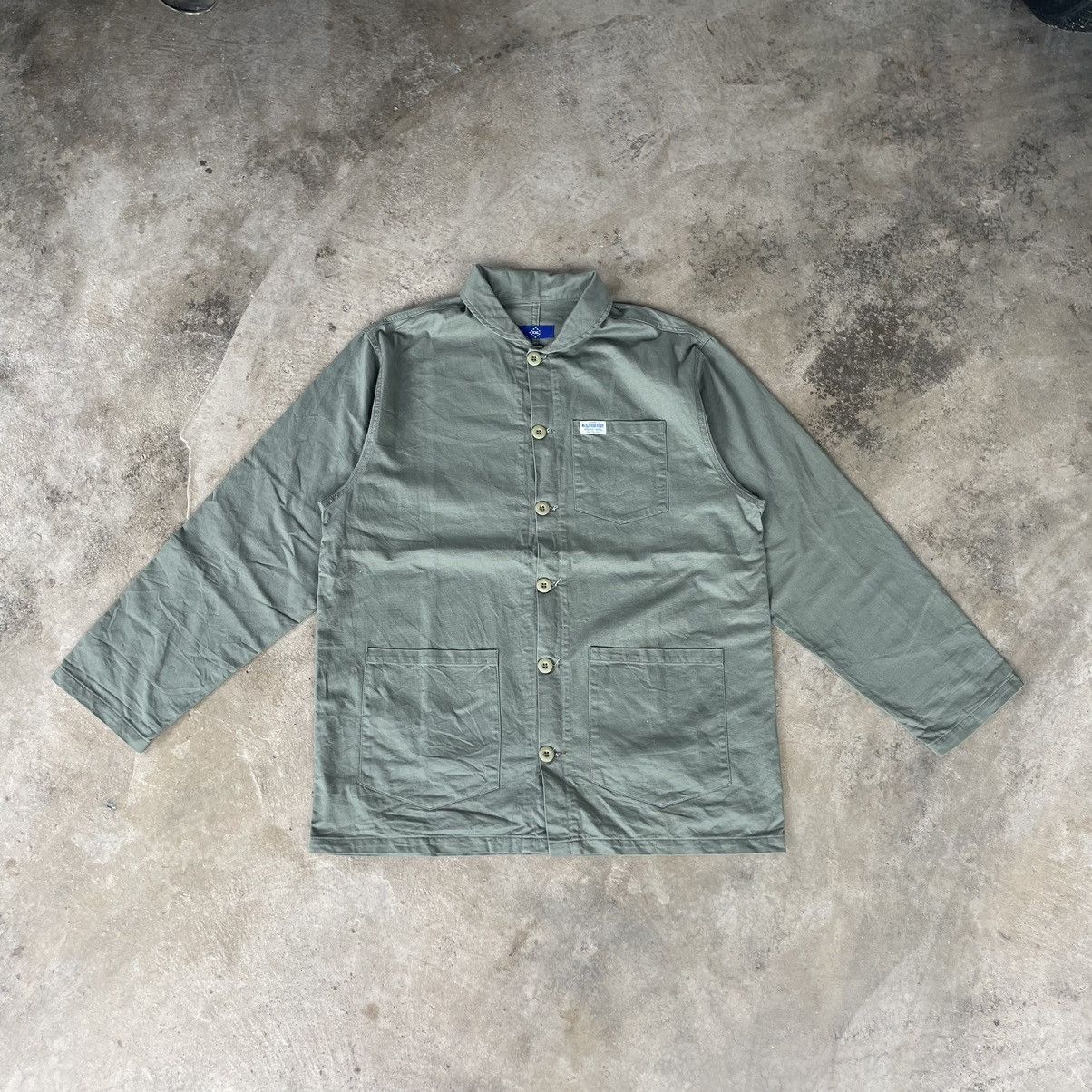 image of Neighborhood Military Styles Chore Jacket in Green, Men's (Size Medium)