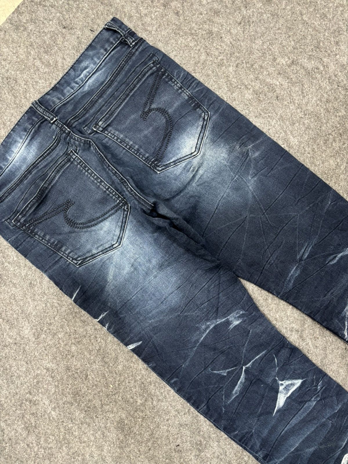 semanticdesign 💥Insane💥semanticdesign Sick Fades Skinny Stretch Pant F647 Size US 30 / EU 46 - 14 Thumbnail