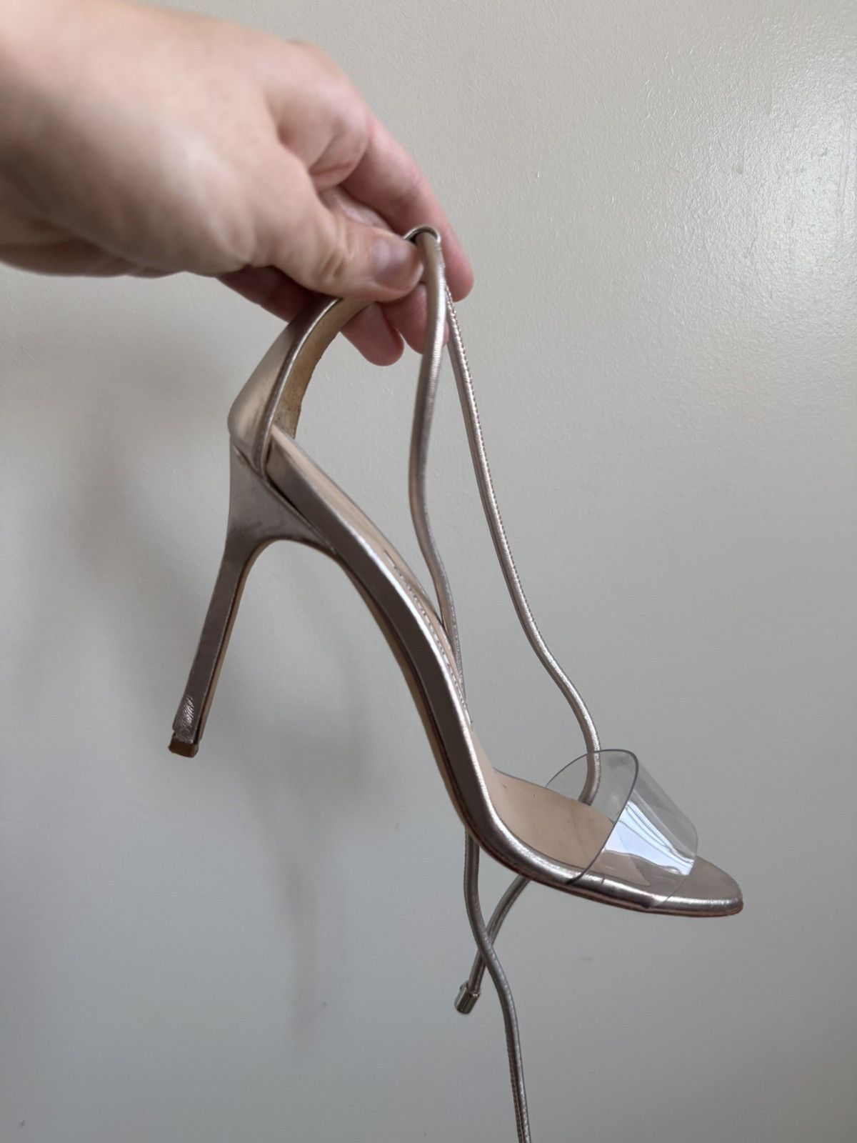 Manolo Blahnik Manolo blahnik heels with ties Size US 7 / IT 37 - 1 Thumbnail