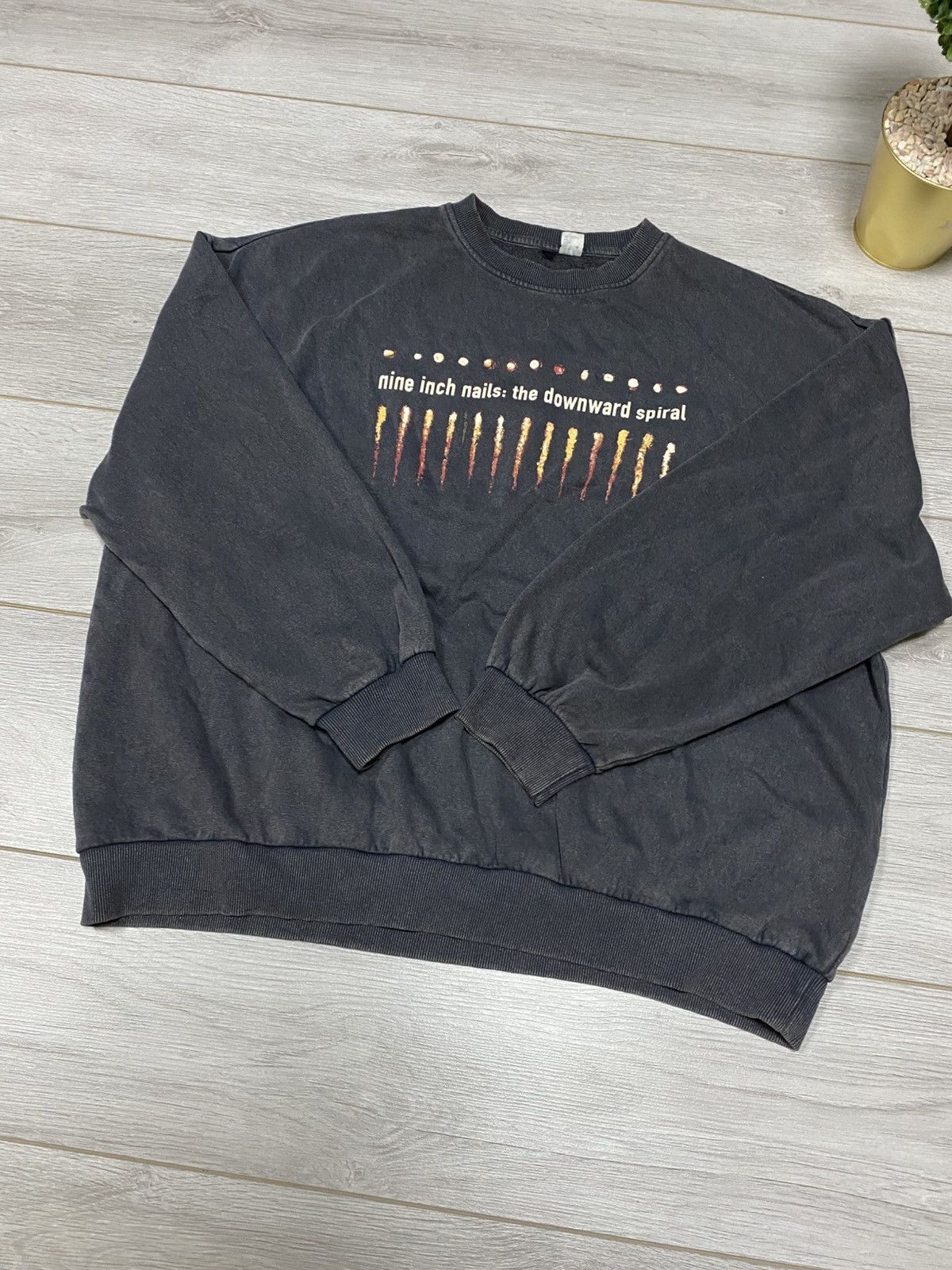 Band Tees Vintage NIN Further Down The Spiral Sweatshirt Size US M / EU 48-50 / 2 - 6 Thumbnail
