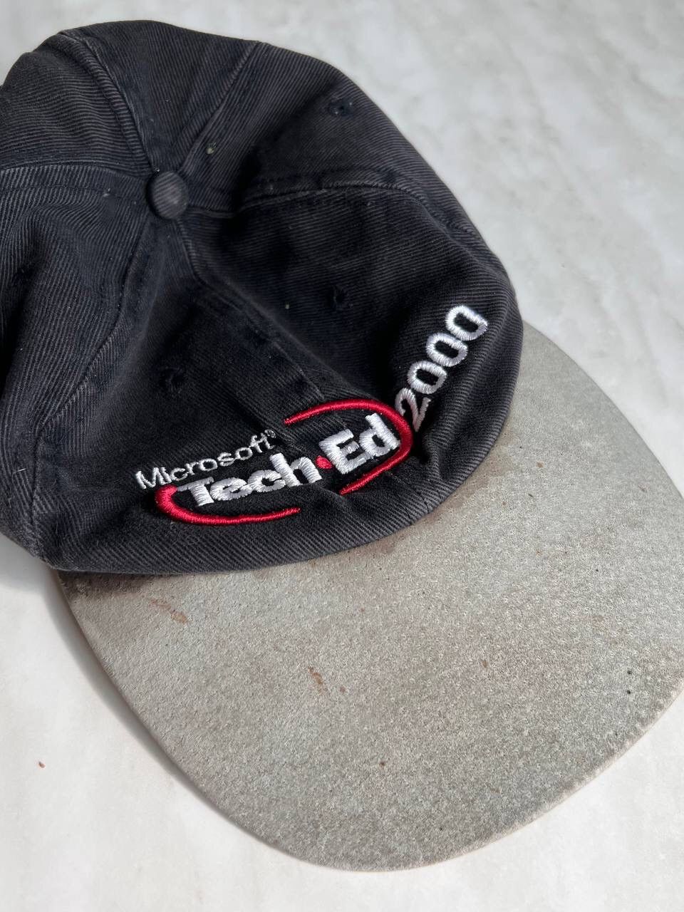 Microsoft × Vintage Microsoft Tech Ed 2000 Level 8 Vintage Spell Out Hat Cap 90s Size ONE SIZE - 13 Thumbnail