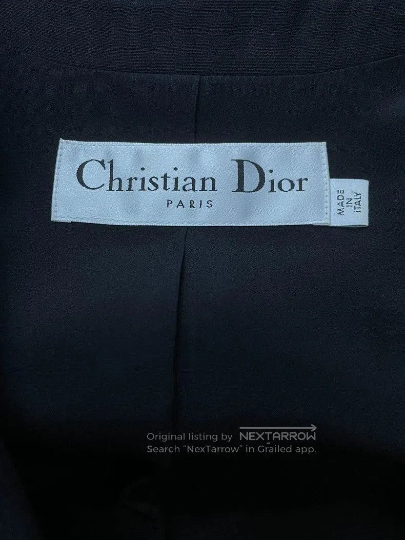 Dior Dior Black Fitted Blazer Collar Vest. Size US M / EU 48-50 / 2 - 3 Thumbnail