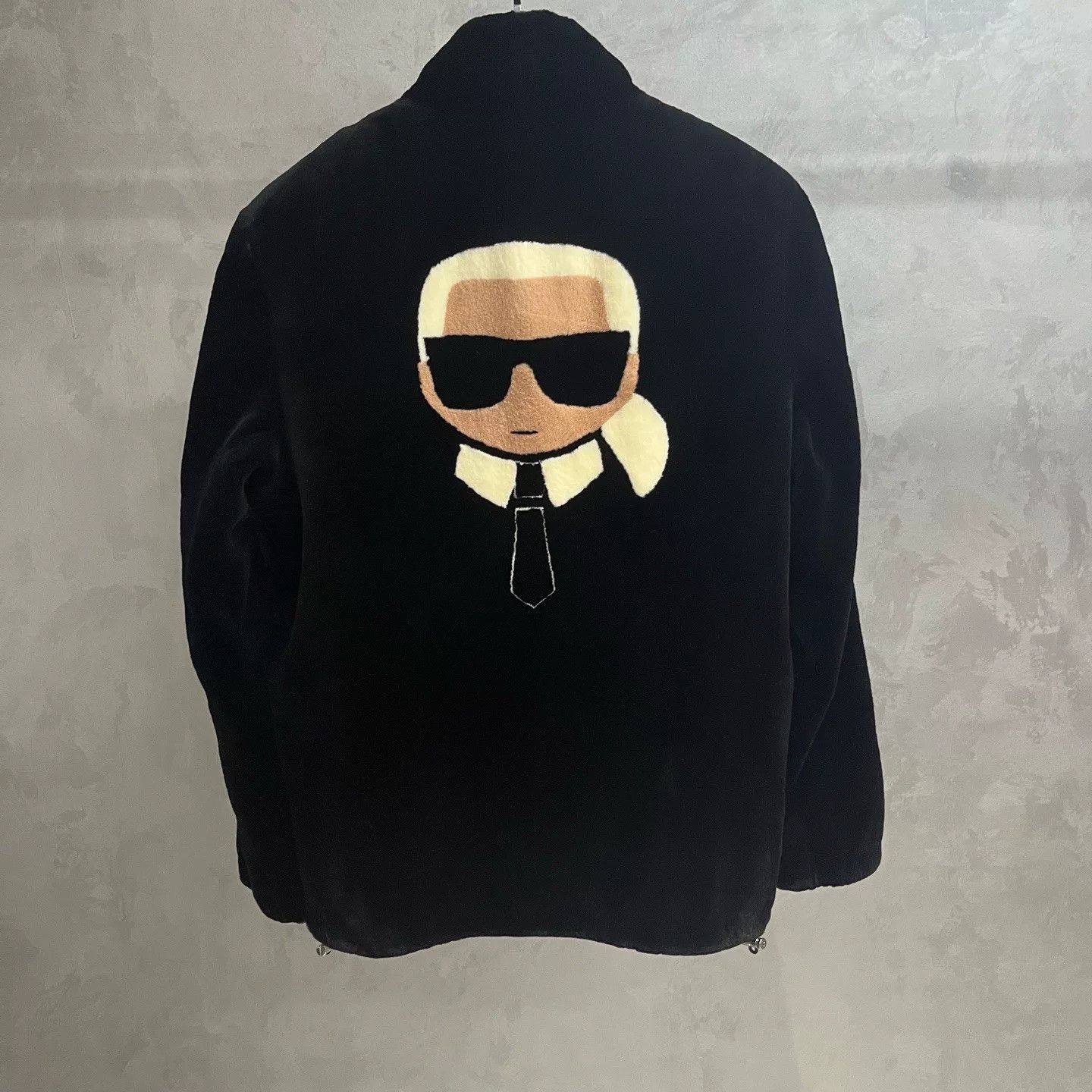 Karl Lagerfeld Karl Lagerfeld Black Mink Zip Coat Size US M / EU 48-50 / 2 - 1 Thumbnail