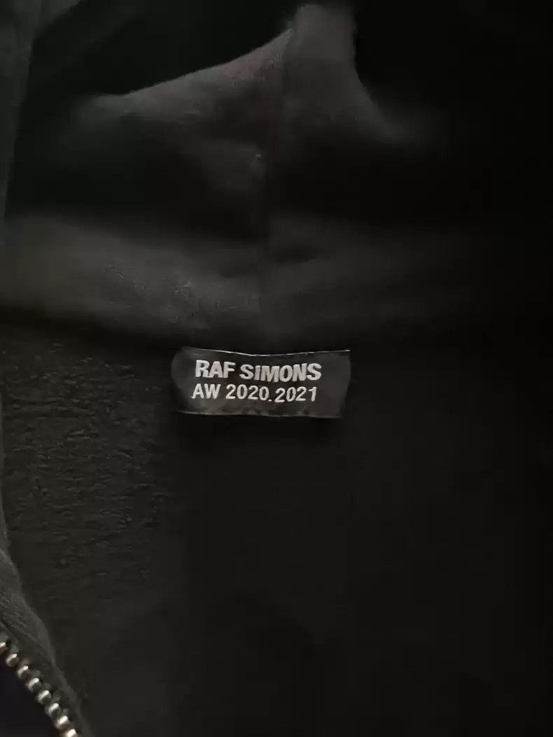 Raf Simons Raf Simons Flocking chain slogan zipper sweater-2505 Size US S / EU 44-46 / 1 - 3 Thumbnail