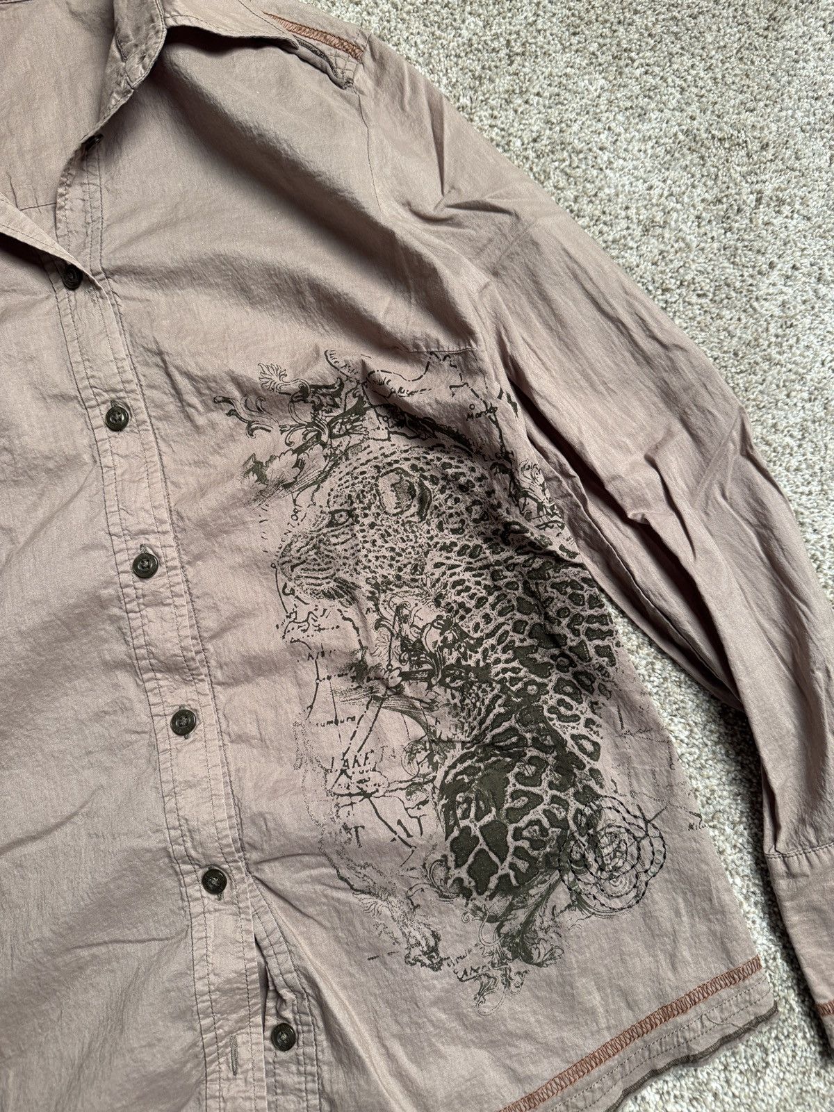 Other OLSEN EUROPE “LEOPARD” BUTTON UP Size S / US 4 / IT 40 - 2 Thumbnail