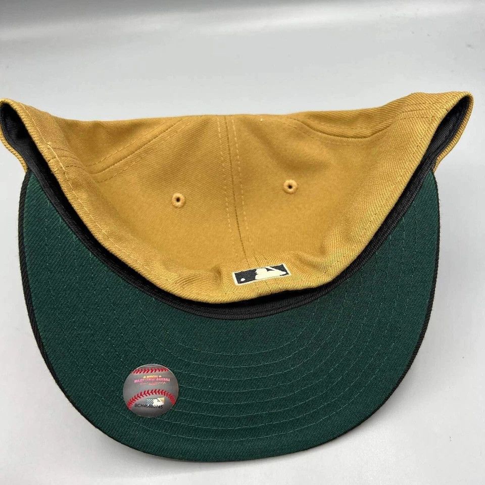 New Era Houston Astros Hat Men 7 5/8 59Fifty New Era MLB Fitted Cap Size ONE SIZE - 7 Thumbnail