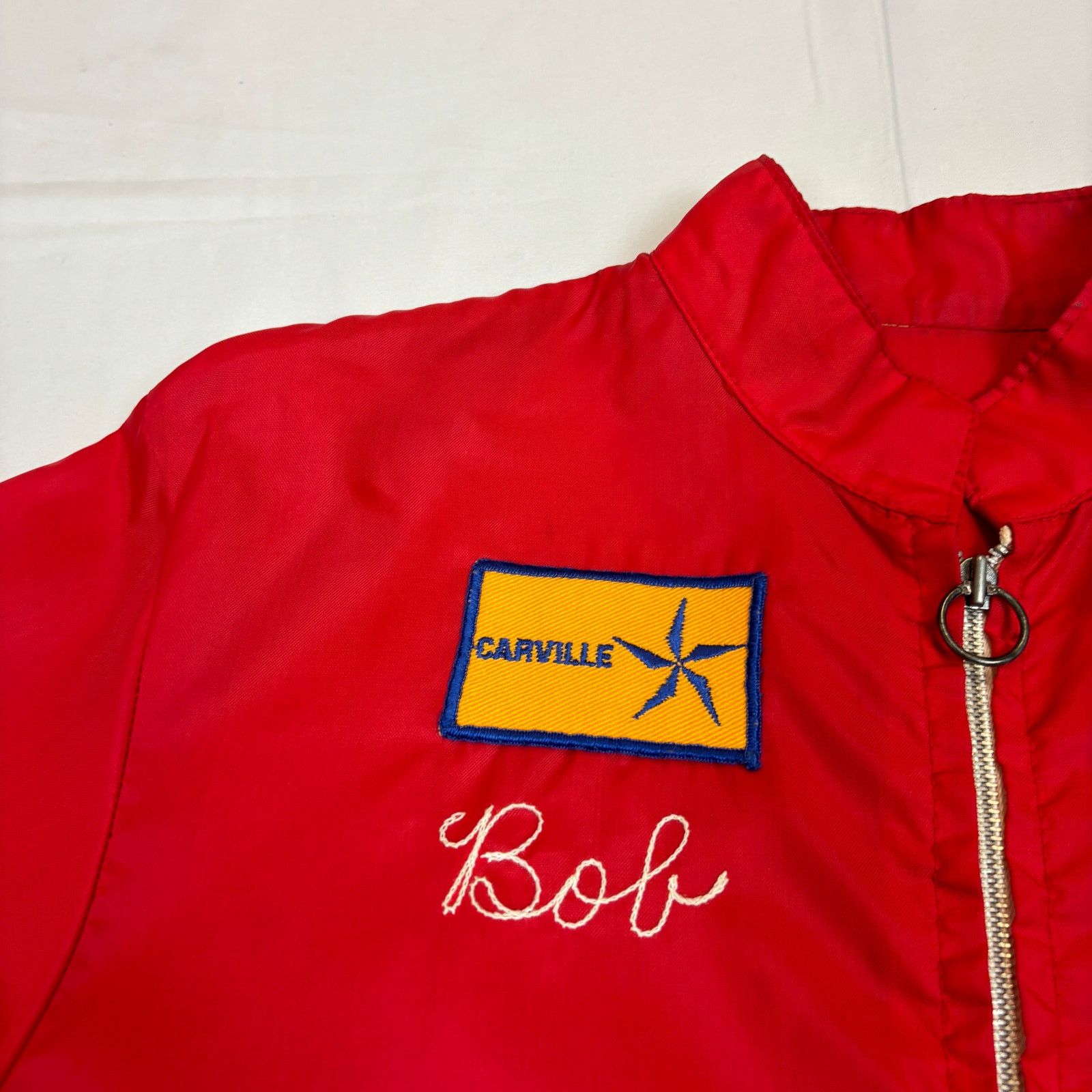 Vintage Vintage NBCA Chain Stitch Racing Windbreaker Zip Jacket Size US L / EU 52-54 / 3 - 3 Thumbnail