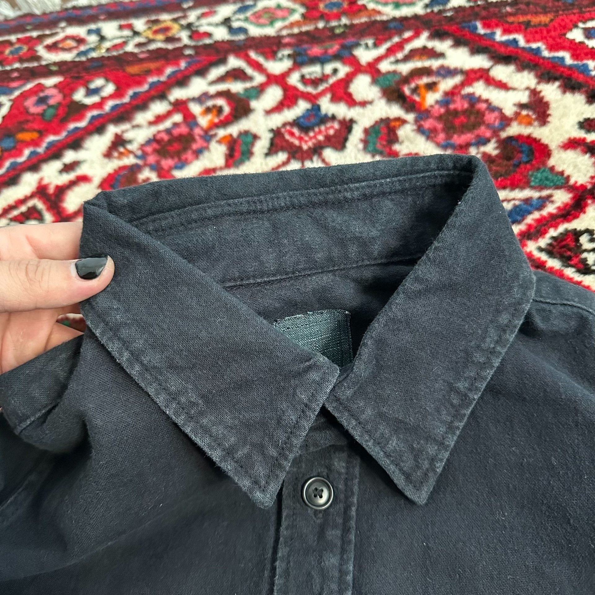 Visvim Visvim 18AW Black ELK Flannel Shirt Size US M / EU 48-50 / 2 - 6 Thumbnail