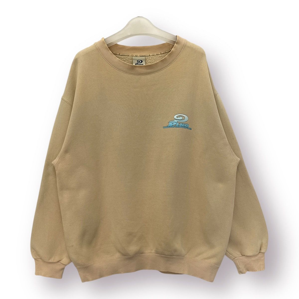 Vintage 🔥 SURF🔥 Piko surfing style Backhit Logo Roundneck Sweat Size US XL / EU 56 / 4 - 2 Thumbnail