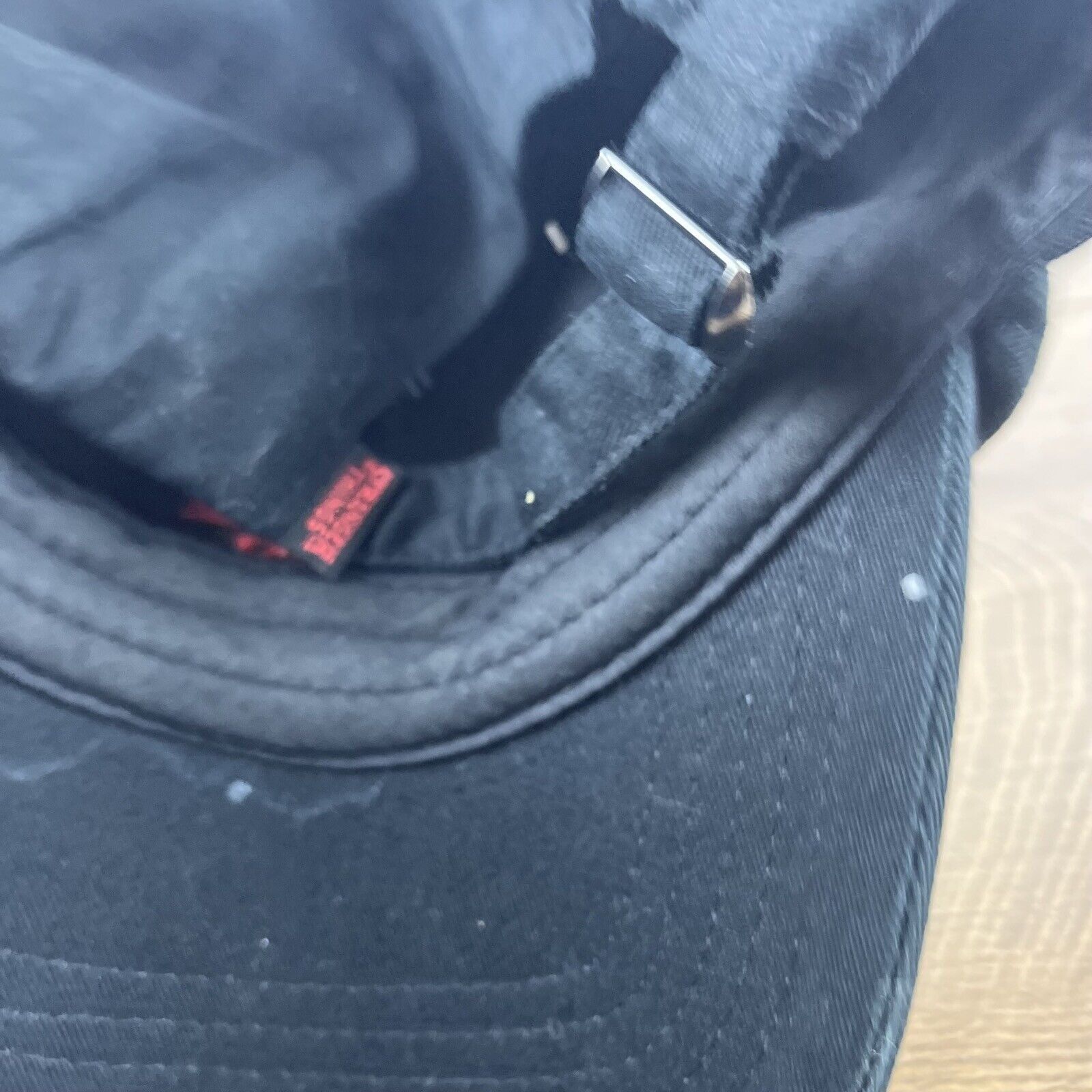 Other Stranger Things Hat Black Adjustable Hat Black Stranger Thin Size ONE SIZE - 15 Thumbnail