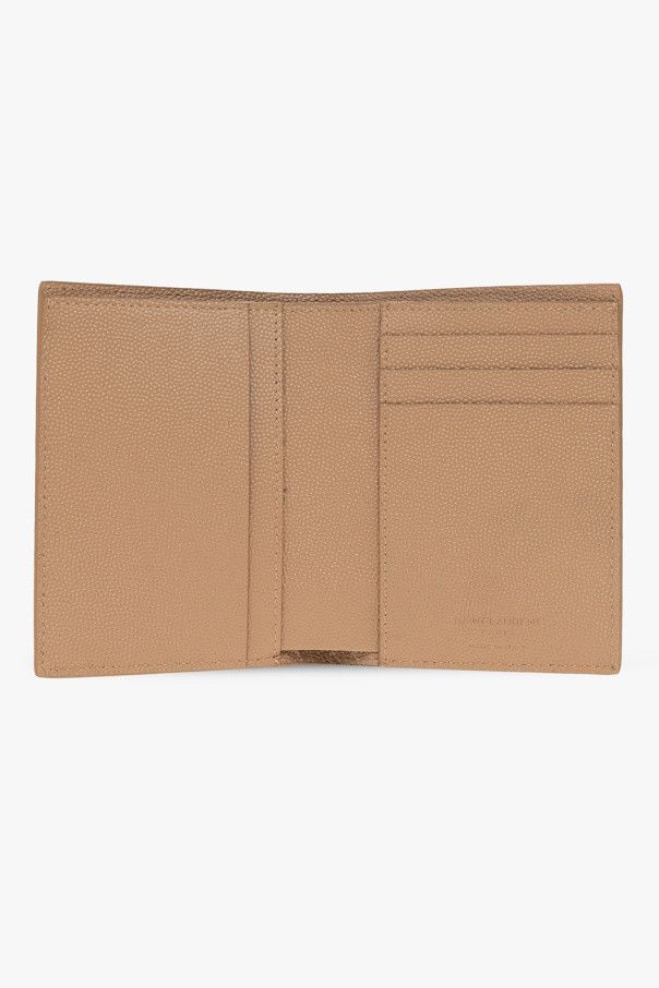 Saint Laurent Paris o1b1hav110225 668726 Size: OS / Credit Card Wallet in Beige Size ONE SIZE - 2 Thumbnail