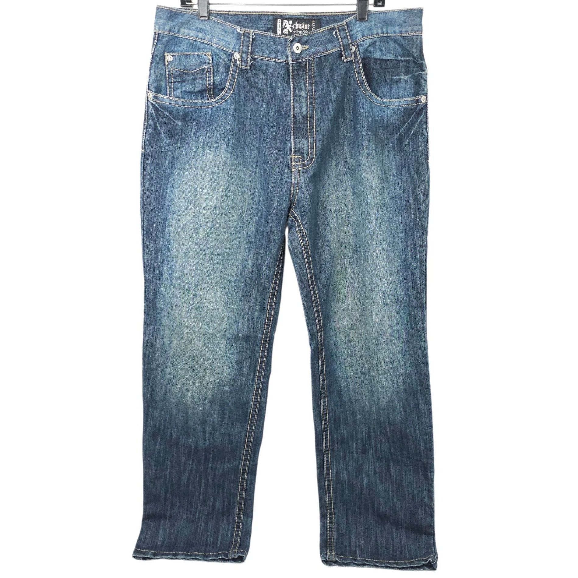 Southpole Southpole X-clusive Edition Jeans Men 38 Medium Wash Y2K Size US 38 / EU 54 - 1 Thumbnail