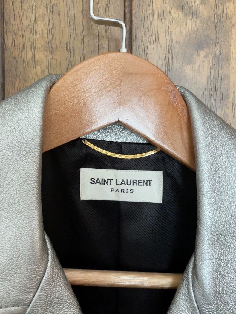 Saint Laurent Paris Saint Laurent Paris Leather jacket Size XS / US 0-2 / IT 36-38 - 3 Thumbnail