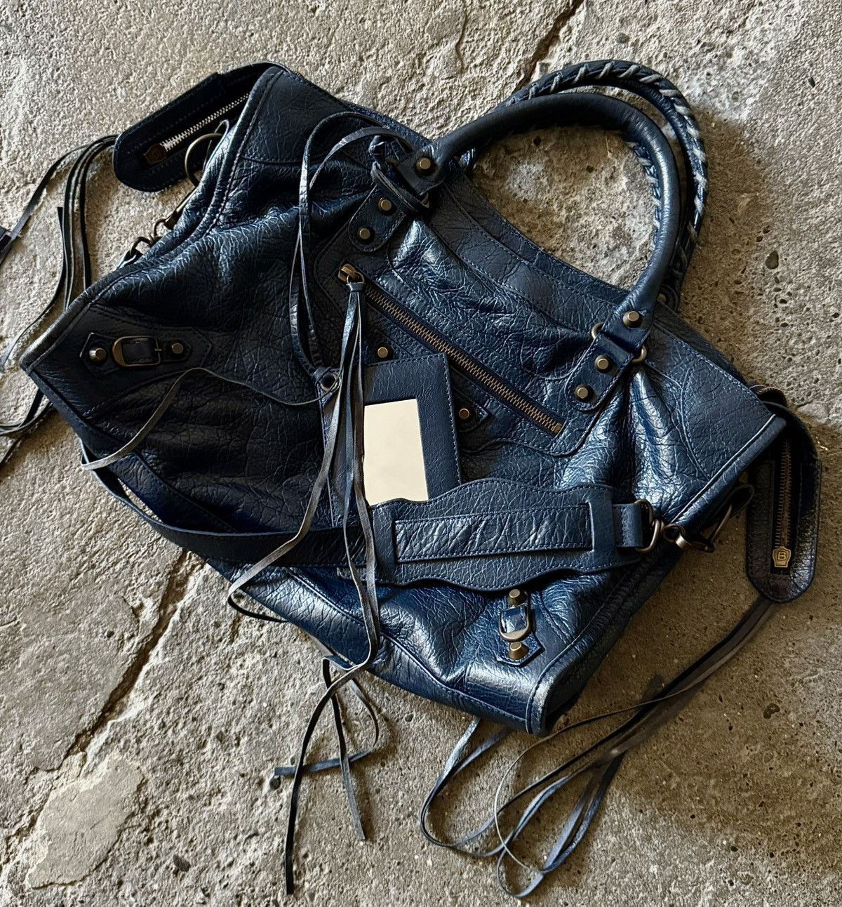 Balenciaga Balenciaga - 2000’s - Classic Motorcycle City - Lambskin Bag Size ONE SIZE - 19 Thumbnail