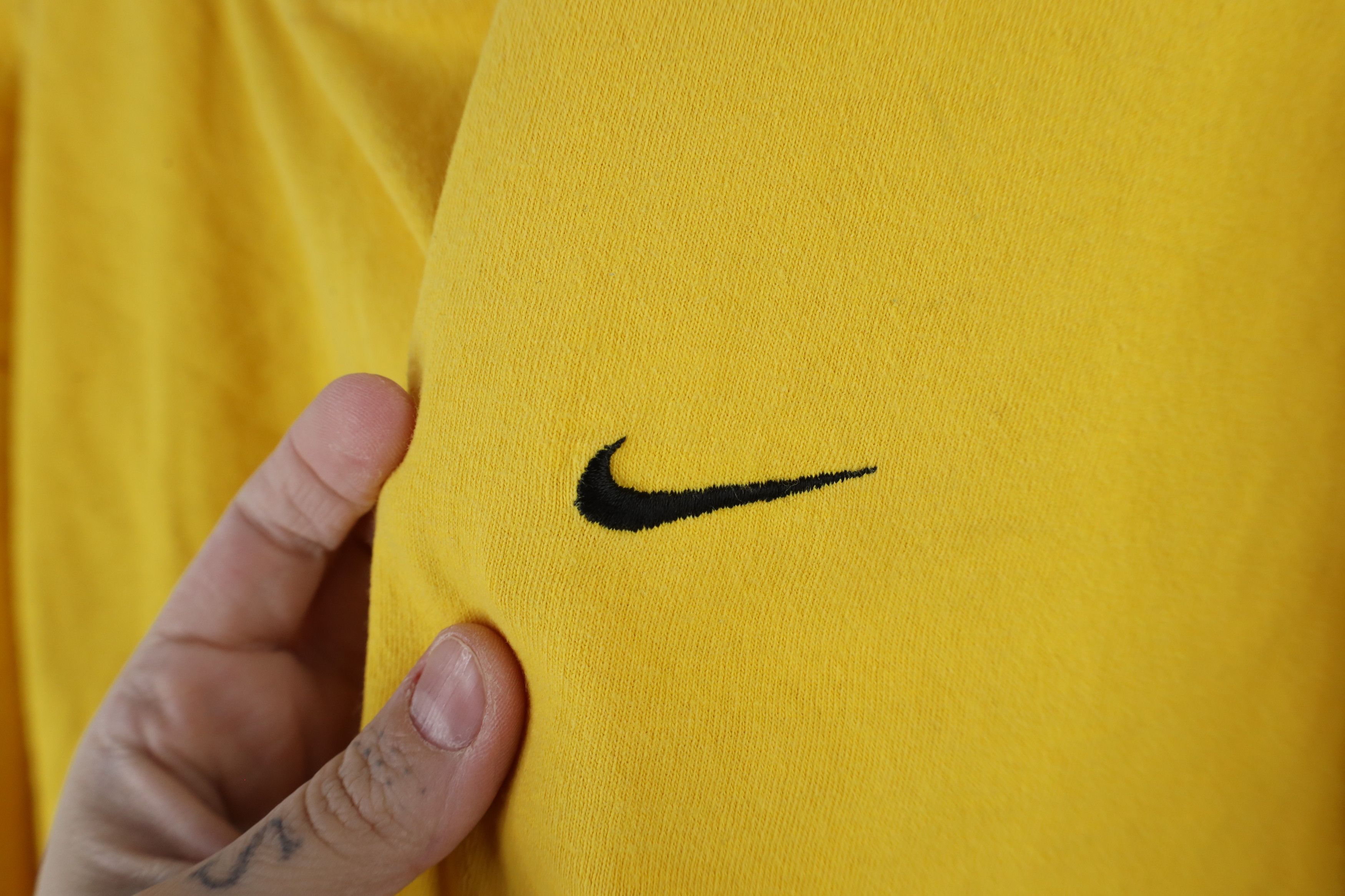 Nike × Vintage Vintage Nike Travis Scott Mini Swoosh Short Sleeve T-Shirt Size US XXL / EU 58 / 5 - 4 Thumbnail