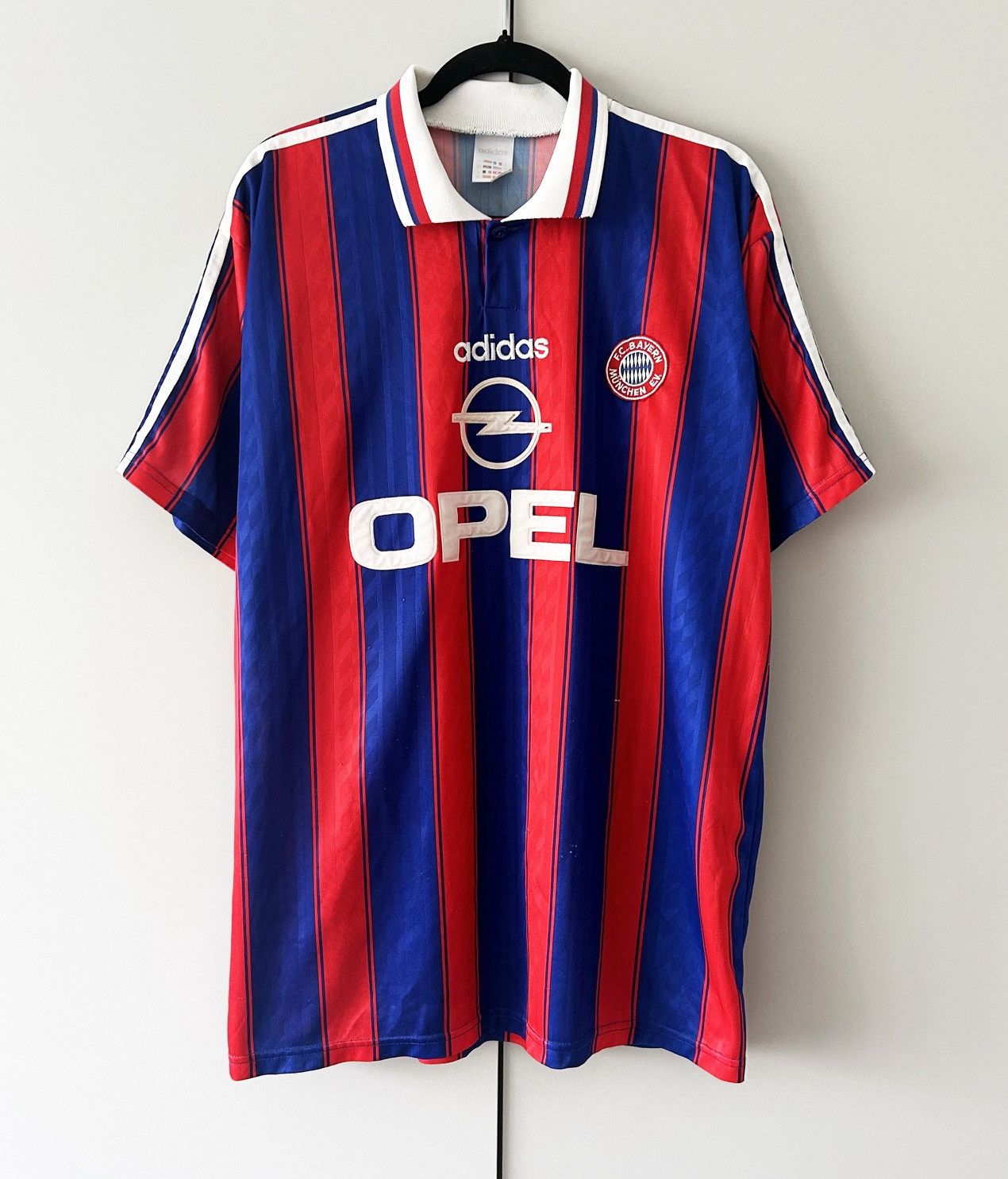 Adidas Bayern Munich jersey 1995 vintage rare adidas Size US XL / EU 56 / 4 - 1 Thumbnail