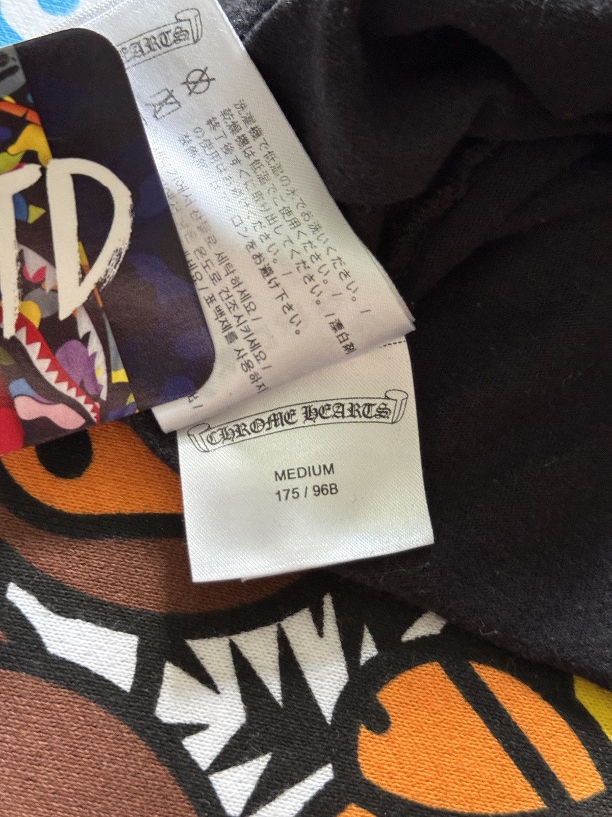 Chrome Hearts Chrome Hearts Black Gradient Pocket Logo Tee Size US M / EU 48-50 / 2 - 10 Thumbnail