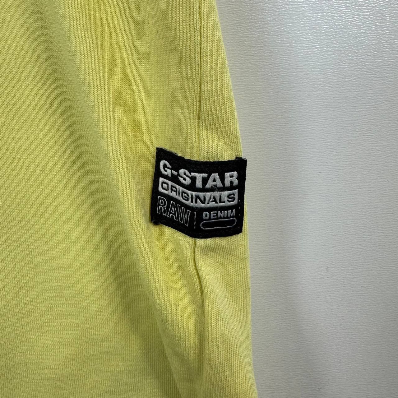 G-Star G-Star Raw Graphic T-Shirt Yellow Men Size XL Size US XL / EU 56 / 4 - 3 Thumbnail