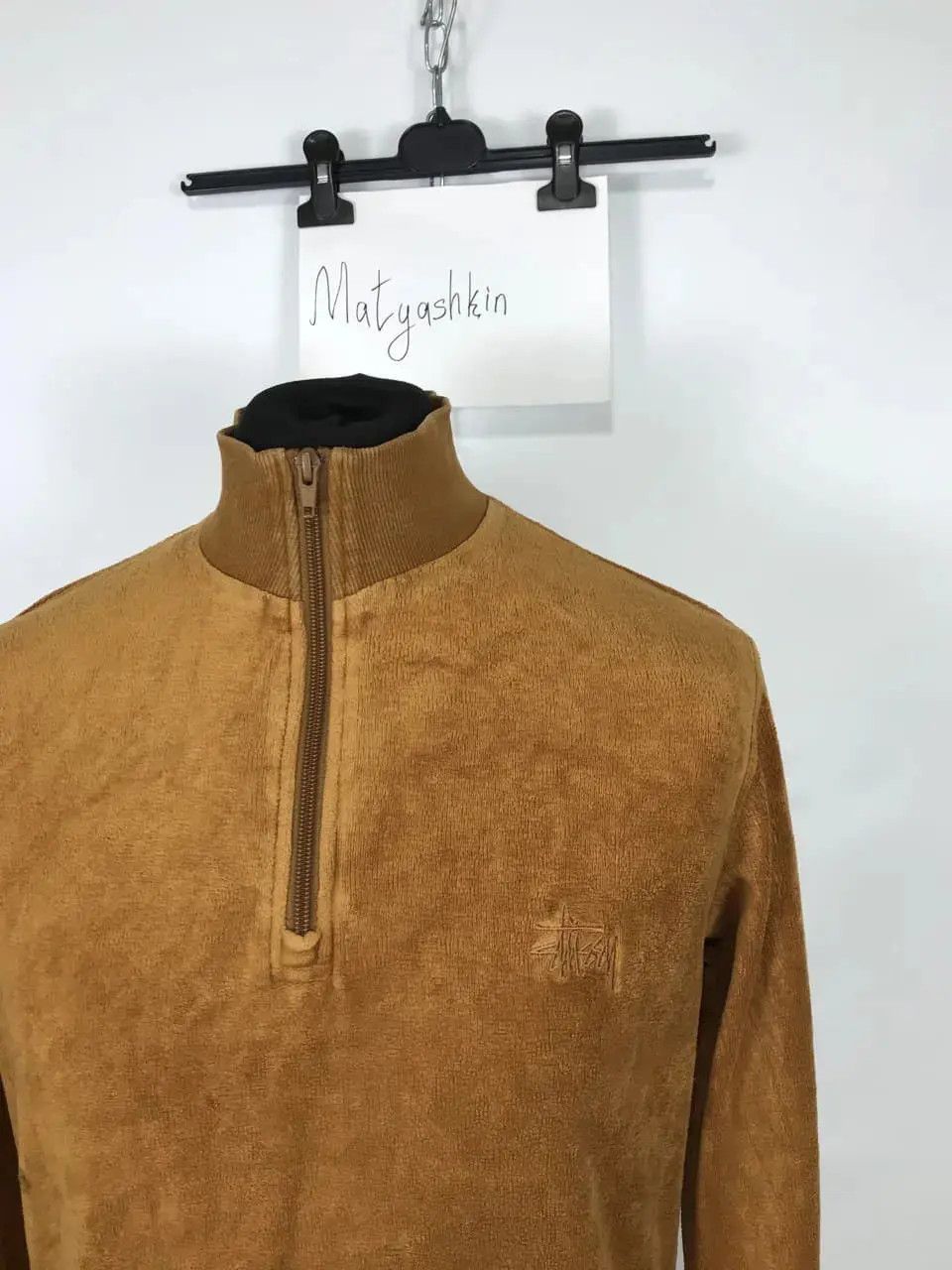 Stussy × Vintage Stussy 1/4 zip jumper size S Size US S / EU 44-46 / 1 - 3 Thumbnail