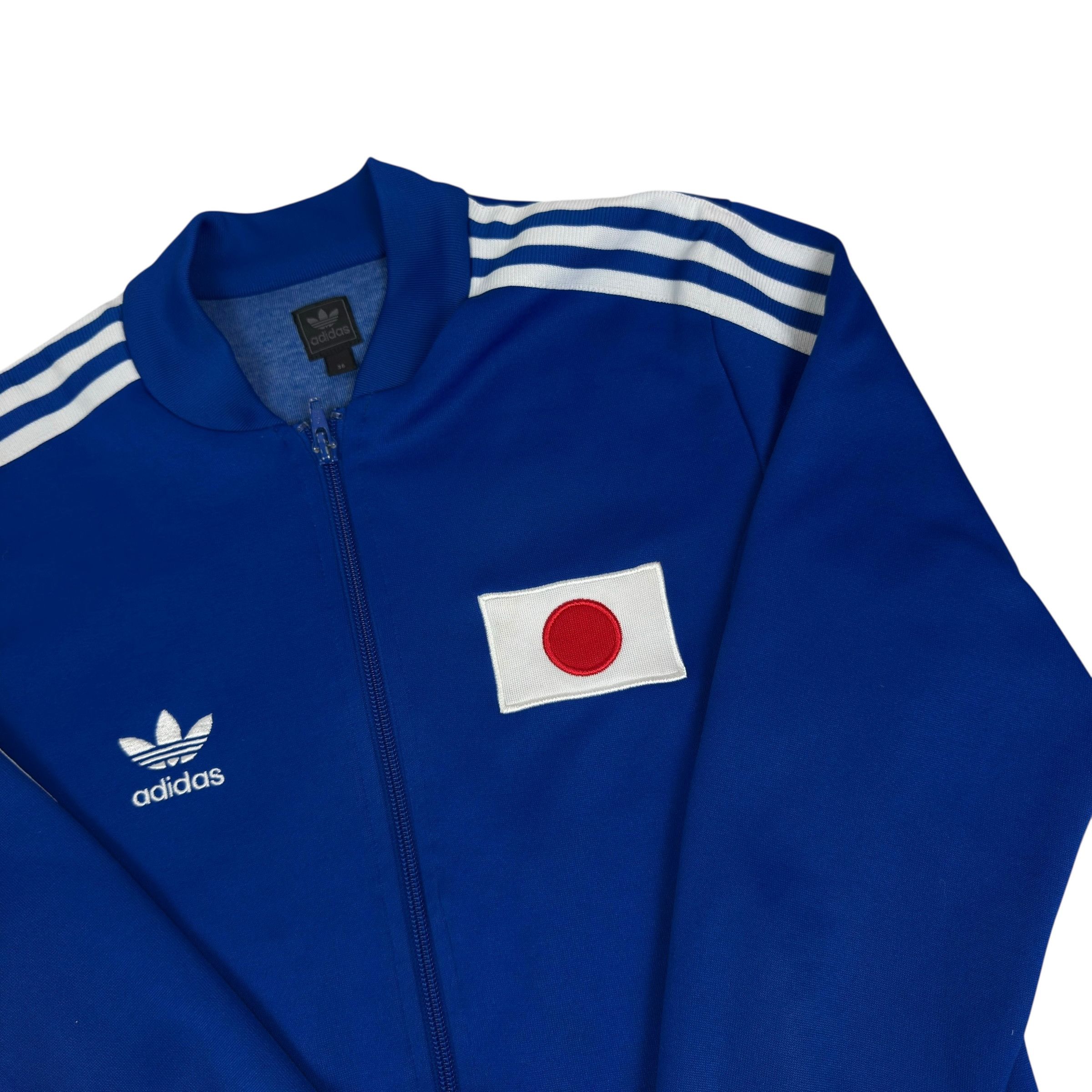 Adidas Adidas Womens Blue Japan National Football Full Zip Jacket S Size S / US 4 / IT 40 - 4 Thumbnail