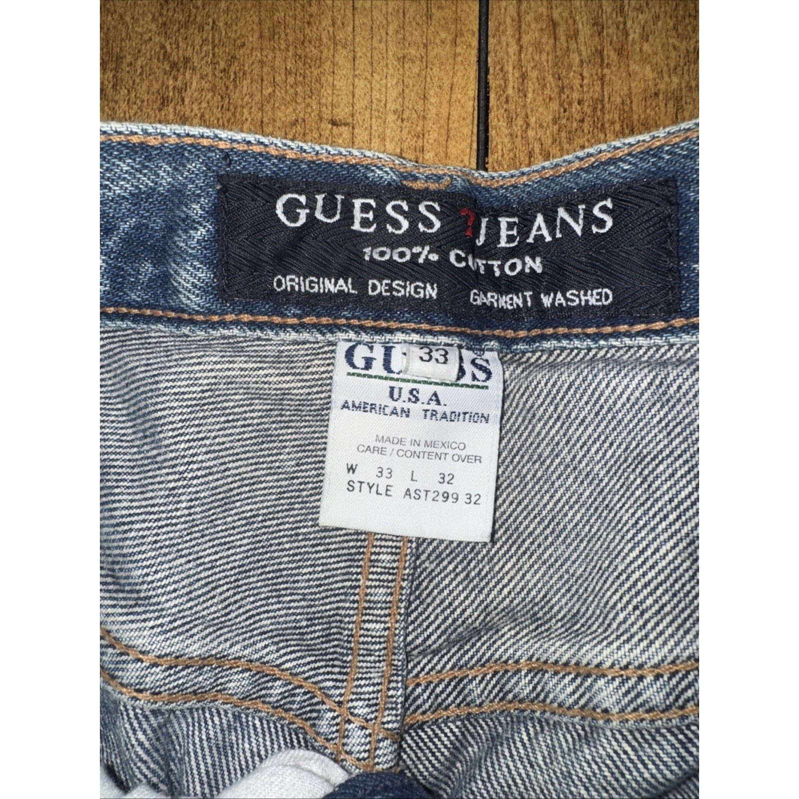 Guess Vintage Guess Carpenter Jeans 32x35 Y2K Utility Workwear USA Size US 32 / EU 48 - 9 Thumbnail
