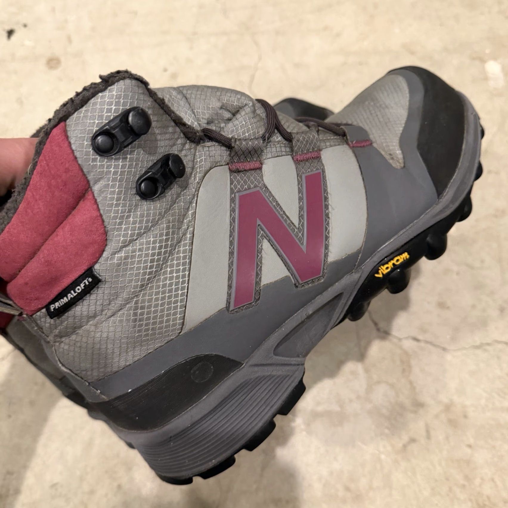 New Balance NEW BALANCE Womens Nb1099 Primaloft Trail Boots Size 9D Grey Vibram Sole Snow Boot Outdoor Hiking Womens Boots Size US 7 / IT 37 - 4 Thumbnail