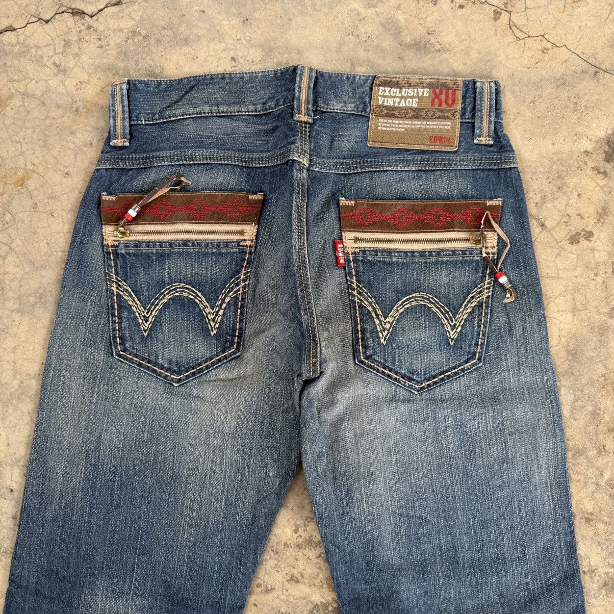 Edwin VINTAGE EDWIN XV FADED JEAN DENIM PANTS Size US 35 - 9 Thumbnail