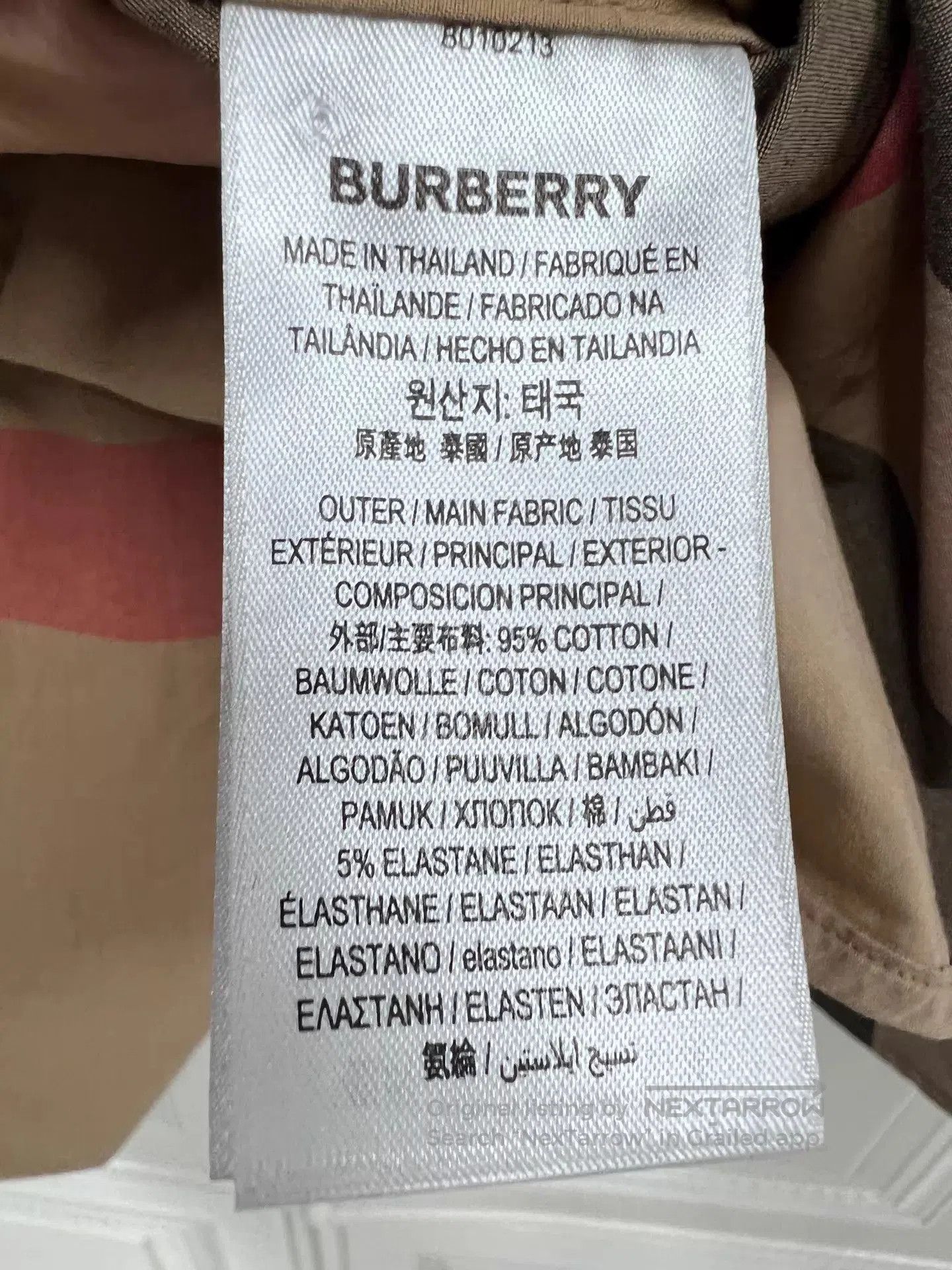 Burberry Multi Plaid Long Sleeve Button. Size US S / EU 44-46 / 1 - 6 Thumbnail