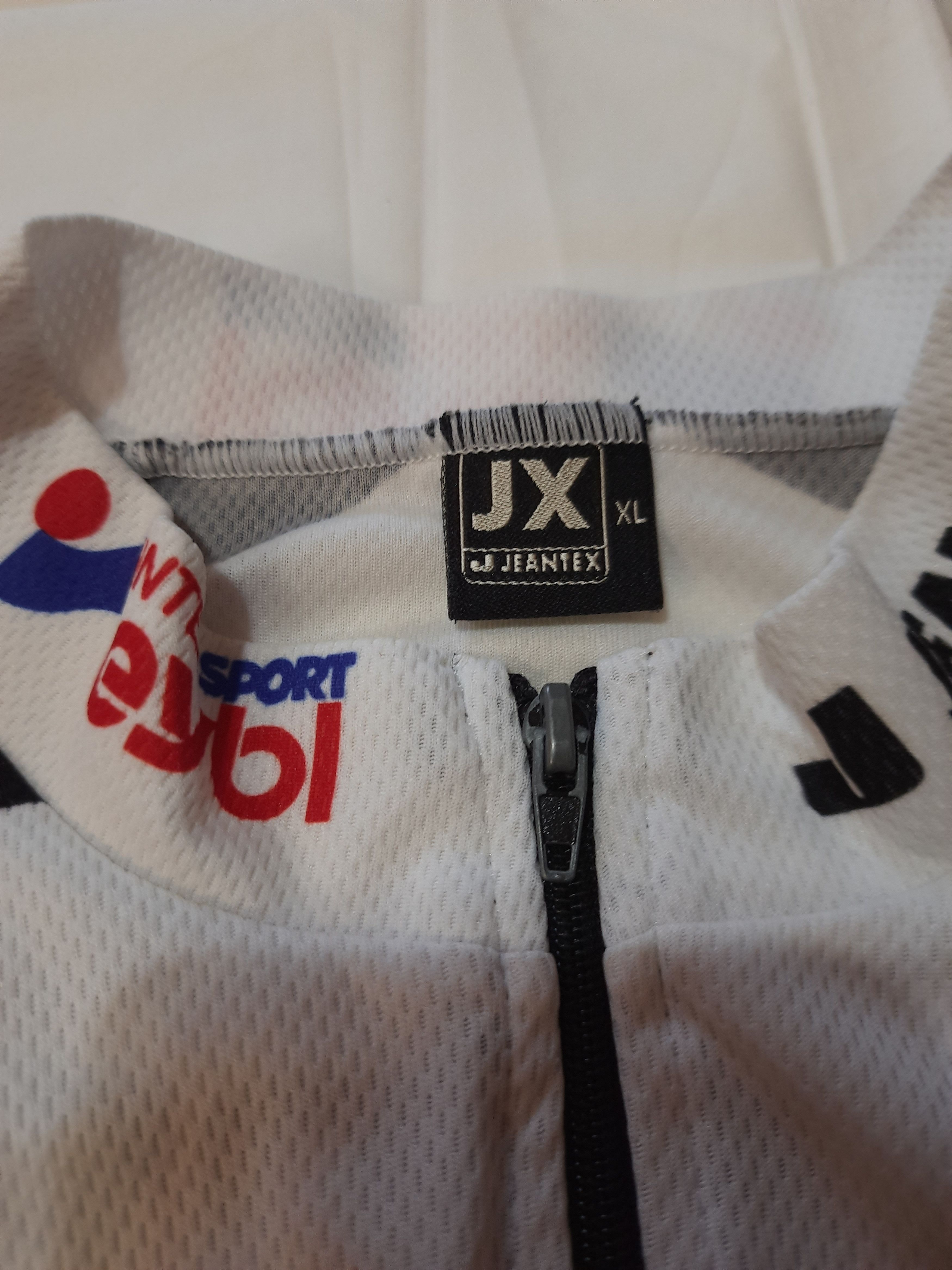 Other Vintage Cycle Jersey Alpina Jeantex Size US XL / EU 56 / 4 - 4 Thumbnail