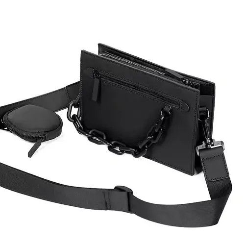 Hypebeast × Japanese Brand Bag Streetwear Men's Box Crossbody Bag Size ONE SIZE - 2 Thumbnail