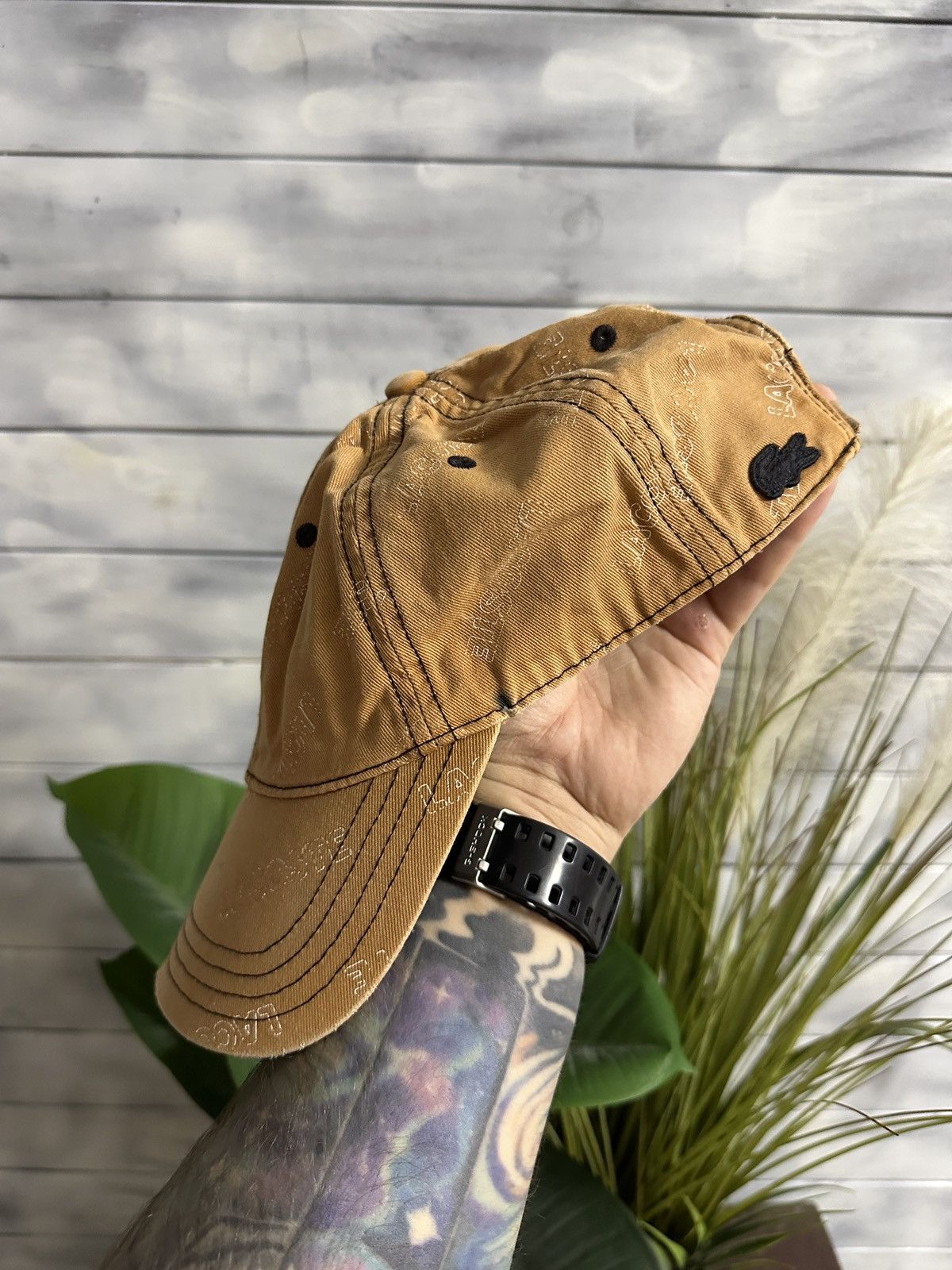 Lacoste Vintage Cap Lacoste Live Monogram Logo Crocodile Size L Size ONE SIZE - 2 Thumbnail