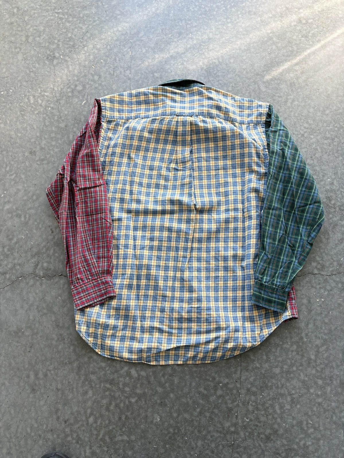 Nautica Vintage 90s Nautica Patchwork Button Up Shirt Size US XL / EU 56 / 4 - 5 Thumbnail