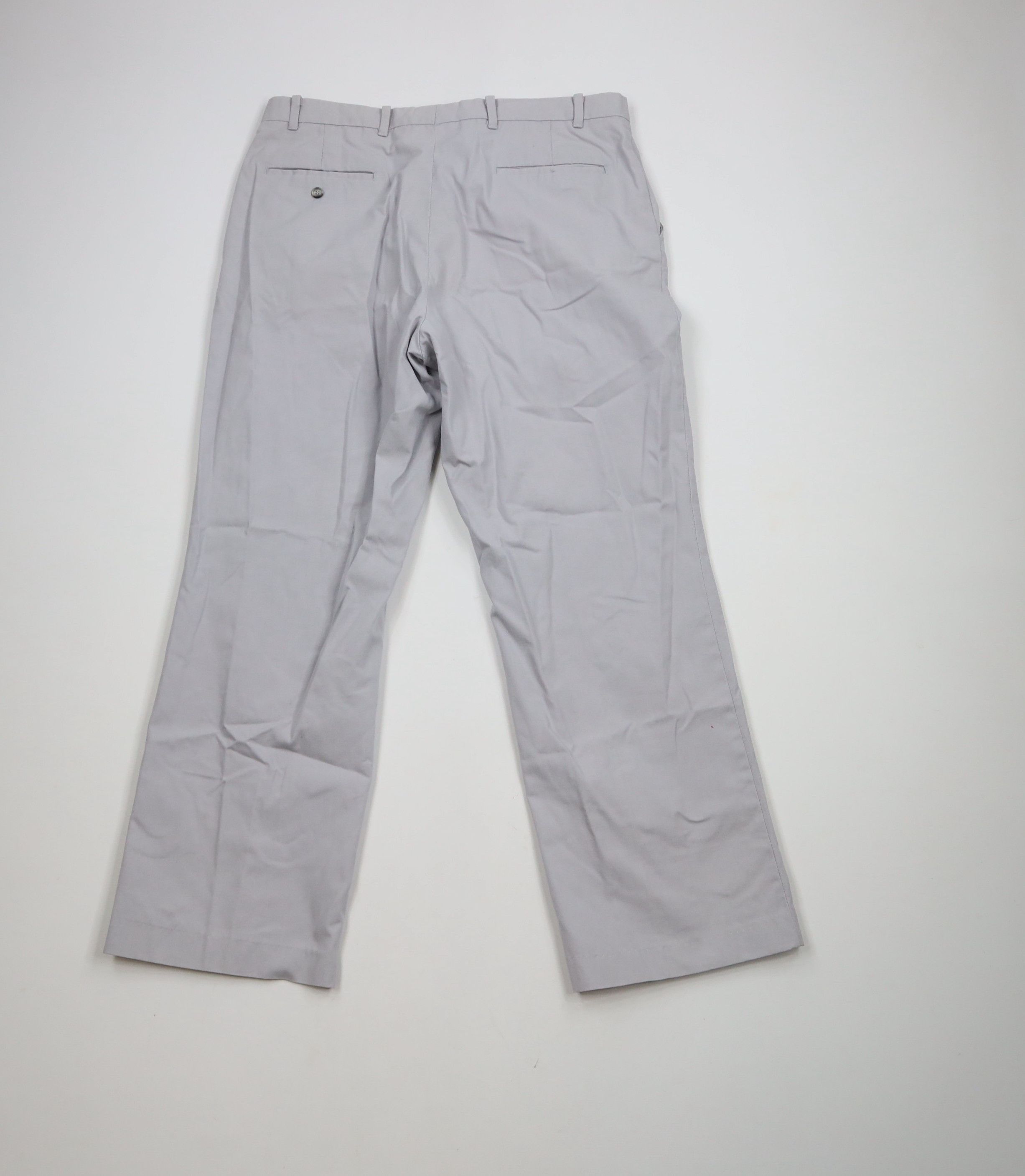 Vintage Vintage 70s Streetwear Wide Leg Chino Pants Trousers Gray Size US 34 / EU 50 - 10 Thumbnail