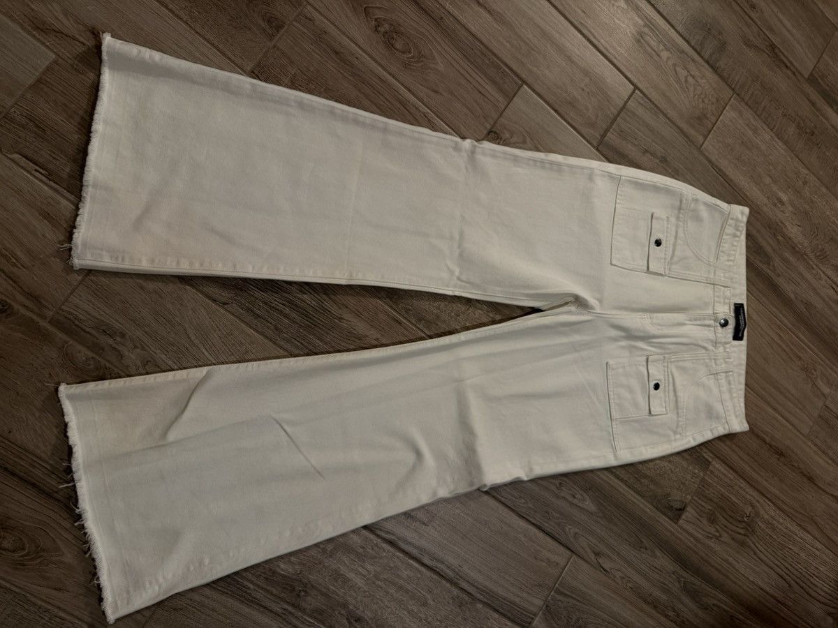 Japanese Brand Fait par lui flared denim Size US 34 / EU 50 - 2 Thumbnail