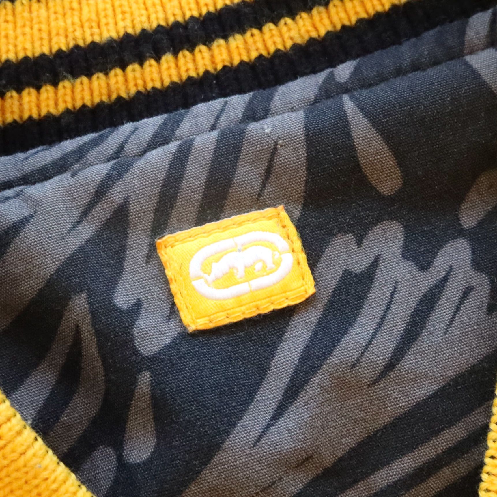 Ecko Unltd. VINTAGE Ecko Unltd. Reversible Quilted Bomber Jacket Men XL Gray/Navy Size US XL / EU 56 / 4 - 7 Thumbnail