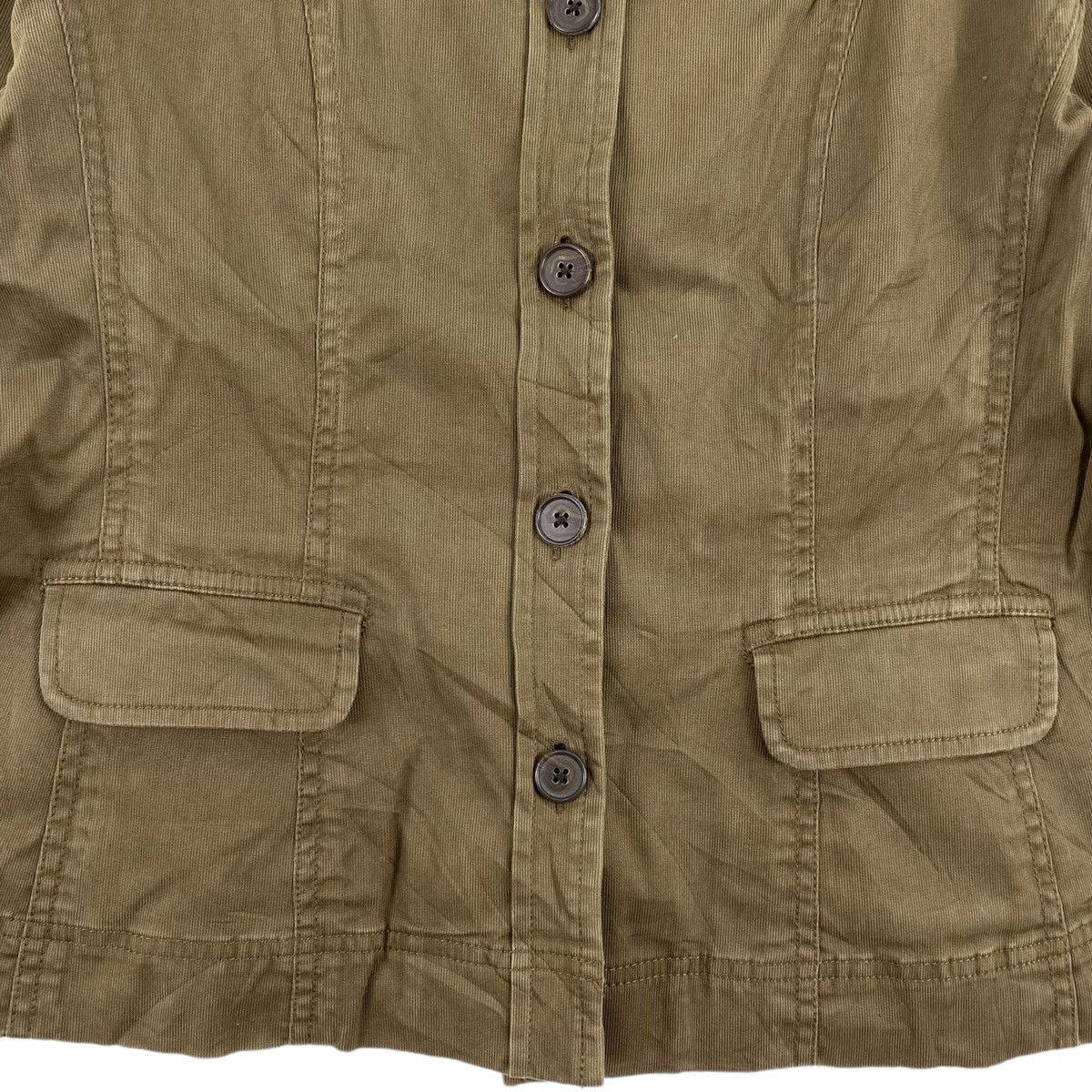 Lands' End LAND'S END Button Up Brown Denim Jeans Jacket Size M / US 6-8 / IT 42-44 - 3 Thumbnail