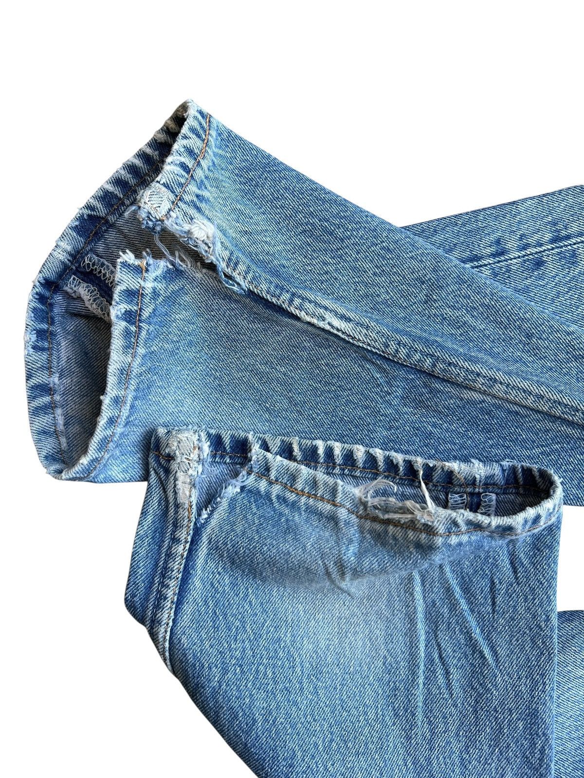 Levi's Vintage 90s Levi’s 501 Denim Jeans 35x31 Size US 35 - 6 Thumbnail