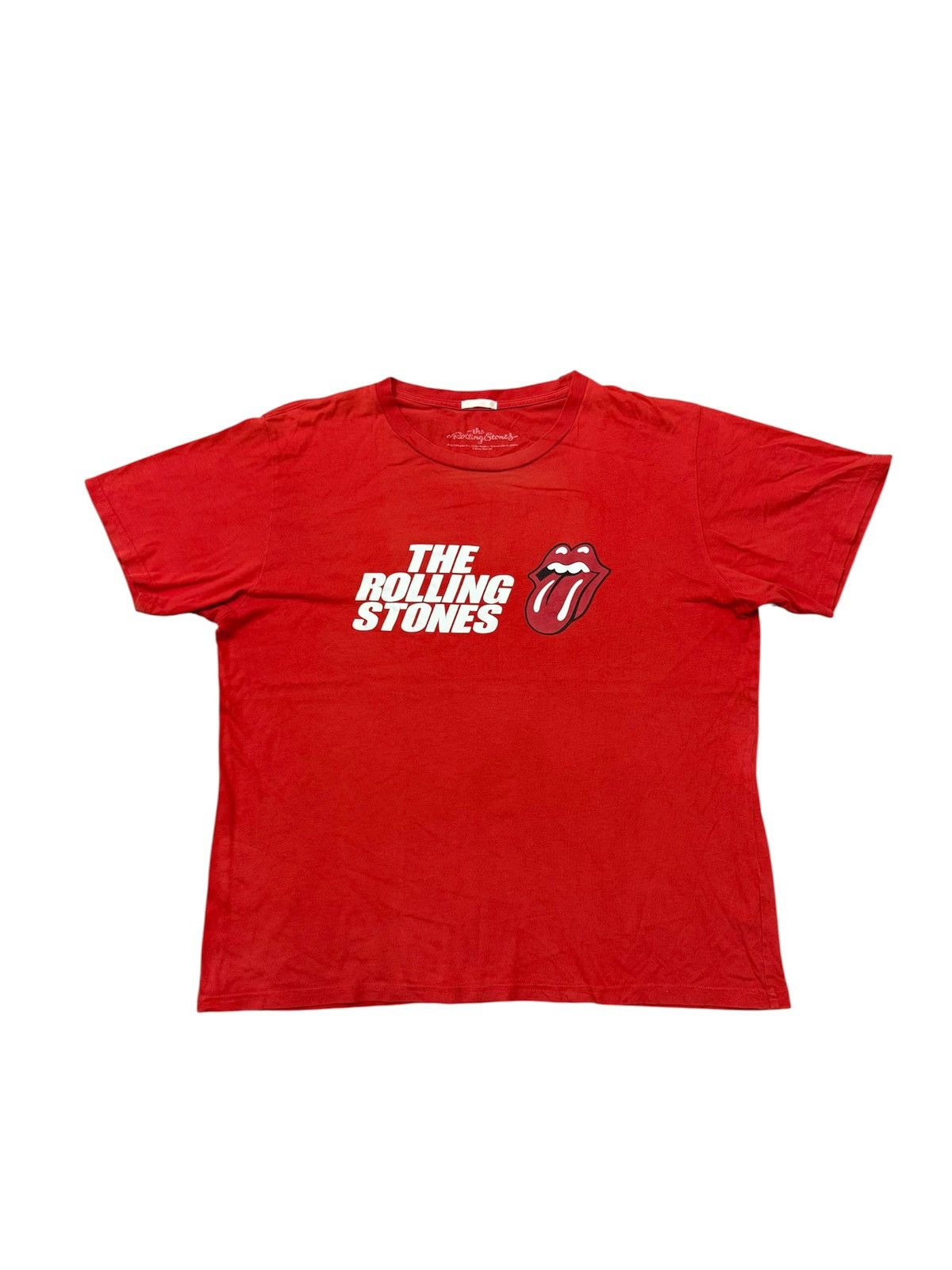 Band Tees × GU × The Rolling Stones Gu x The Rolling Stones Band Boxy Tshirt Size US L / EU 52-54 / 3 - 1 Thumbnail