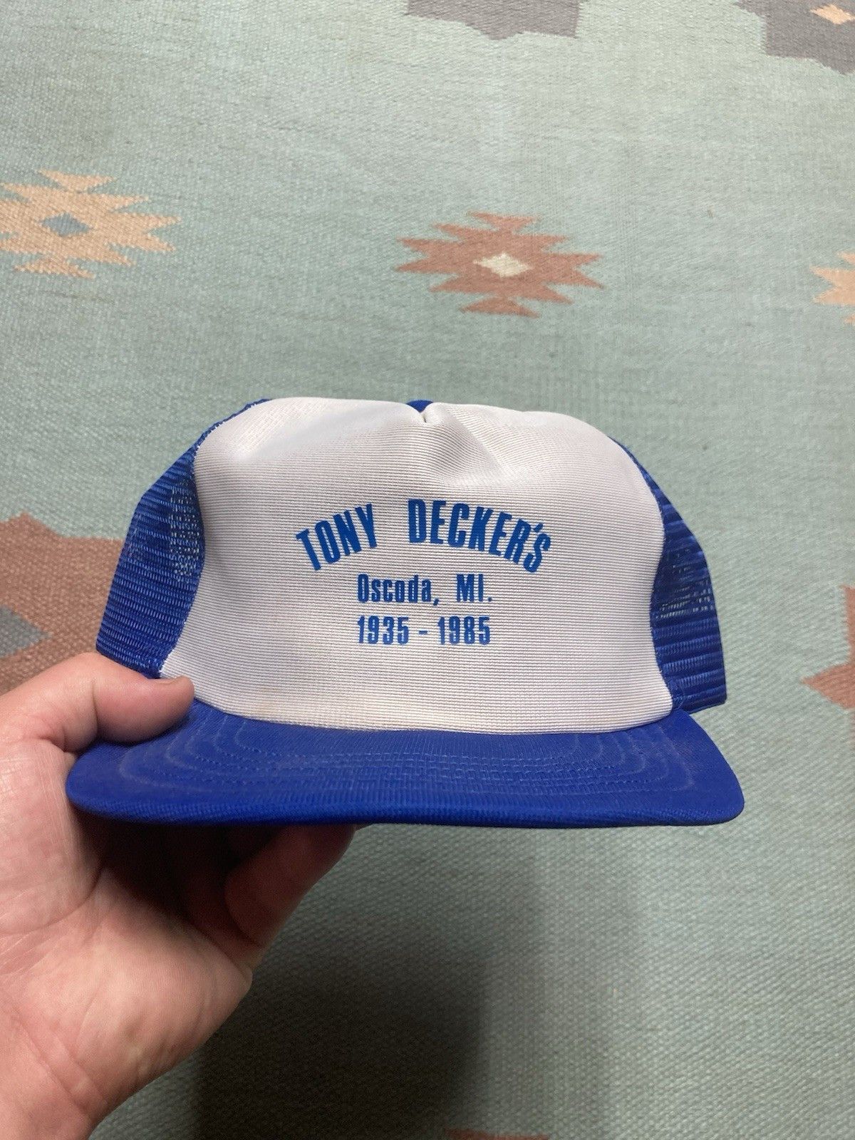 Vintage Vintage trucker hat Tony Decker’s tavern Oscada Michigan bar Size ONE SIZE - 2 Thumbnail