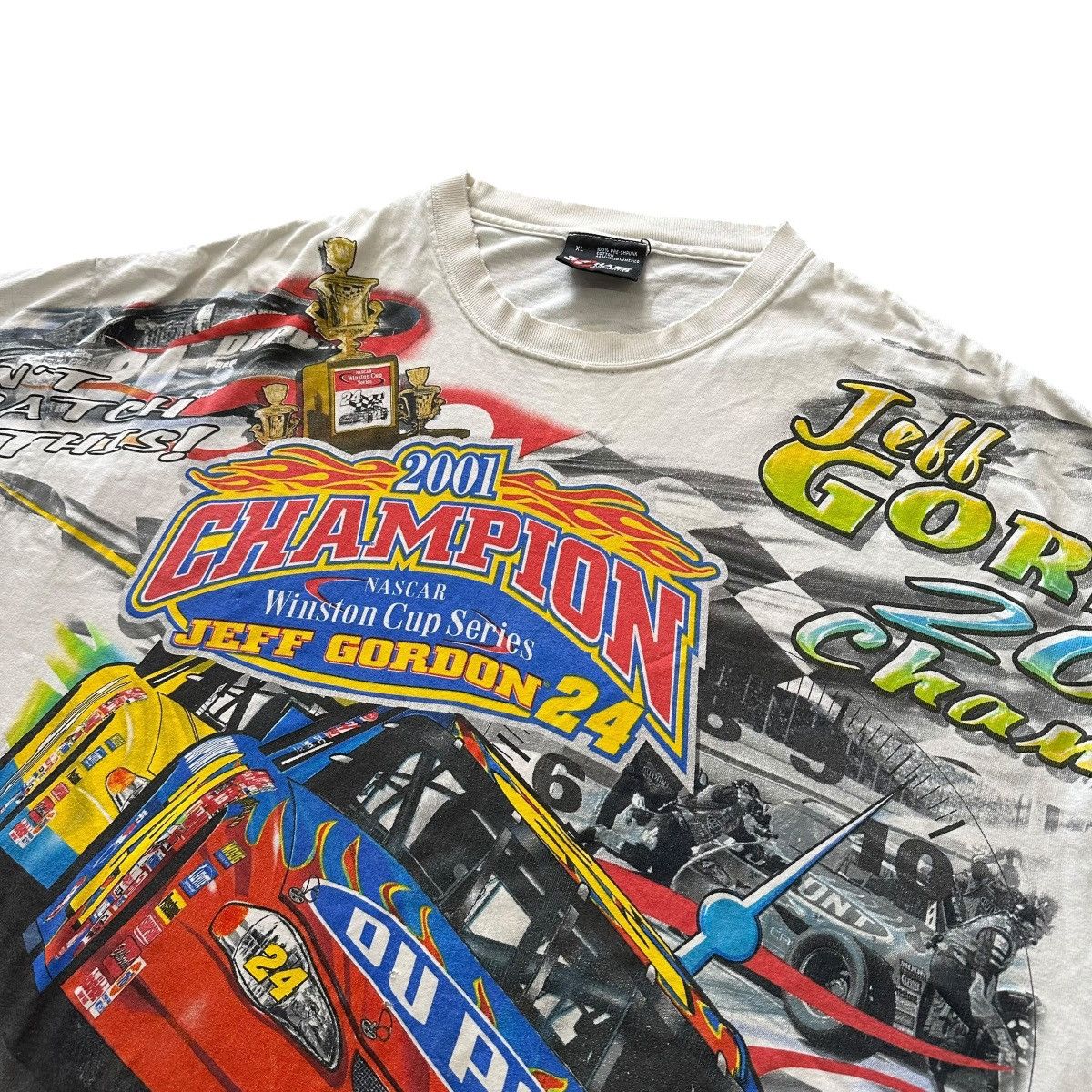 Chase Authentics Chase authentic Jeff Gordon 2006 AOP Nascar graphic tshirt Size US XL / EU 56 / 4 - 4 Thumbnail