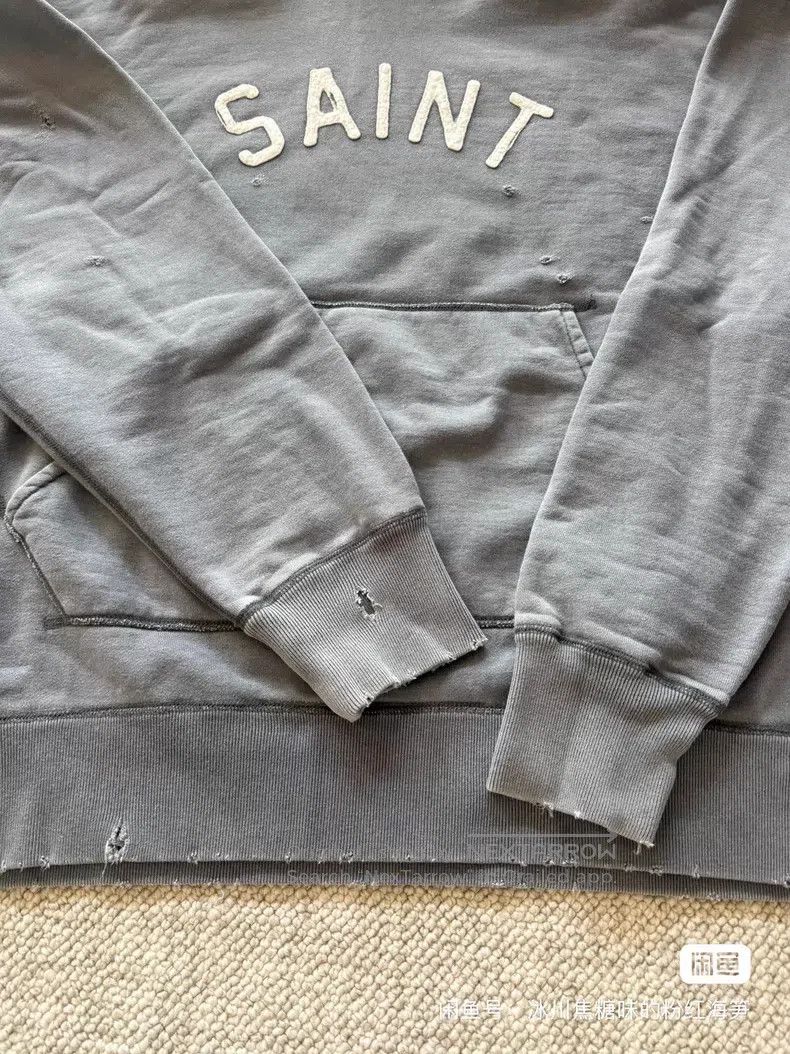 Saint Michael Saint Michael Make an old alphabet sweatshirt Size US L / EU 52-54 / 3 - 4 Thumbnail