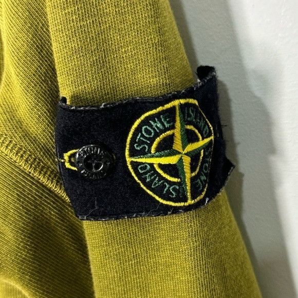 Stone Island Stone Island Crewneck Sweatshirt Yellow Green Men’s Size Med Size US M / EU 48-50 / 2 - 3 Thumbnail